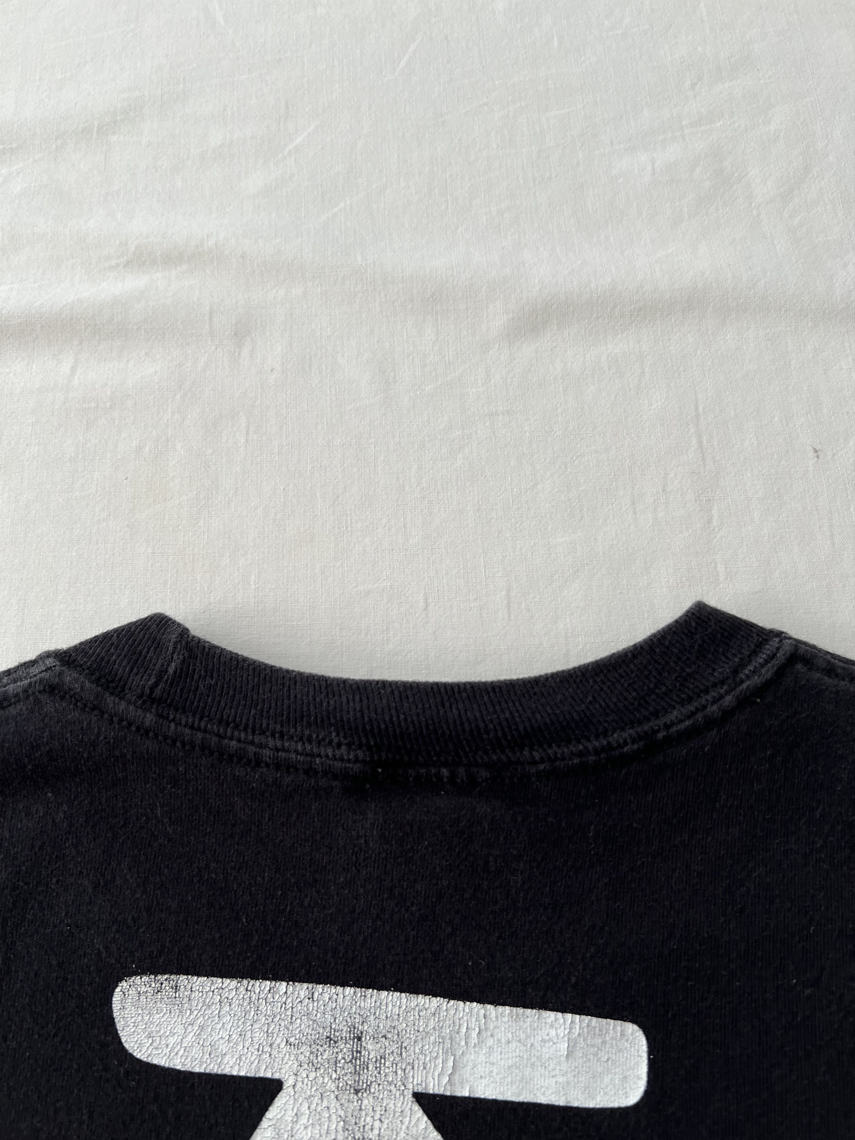 Arts & Science Vintage 2000s Keith Haring Barking Dogs Art Black T-shirt Size US S / EU 44-46 / 1 - 19 Thumbnail