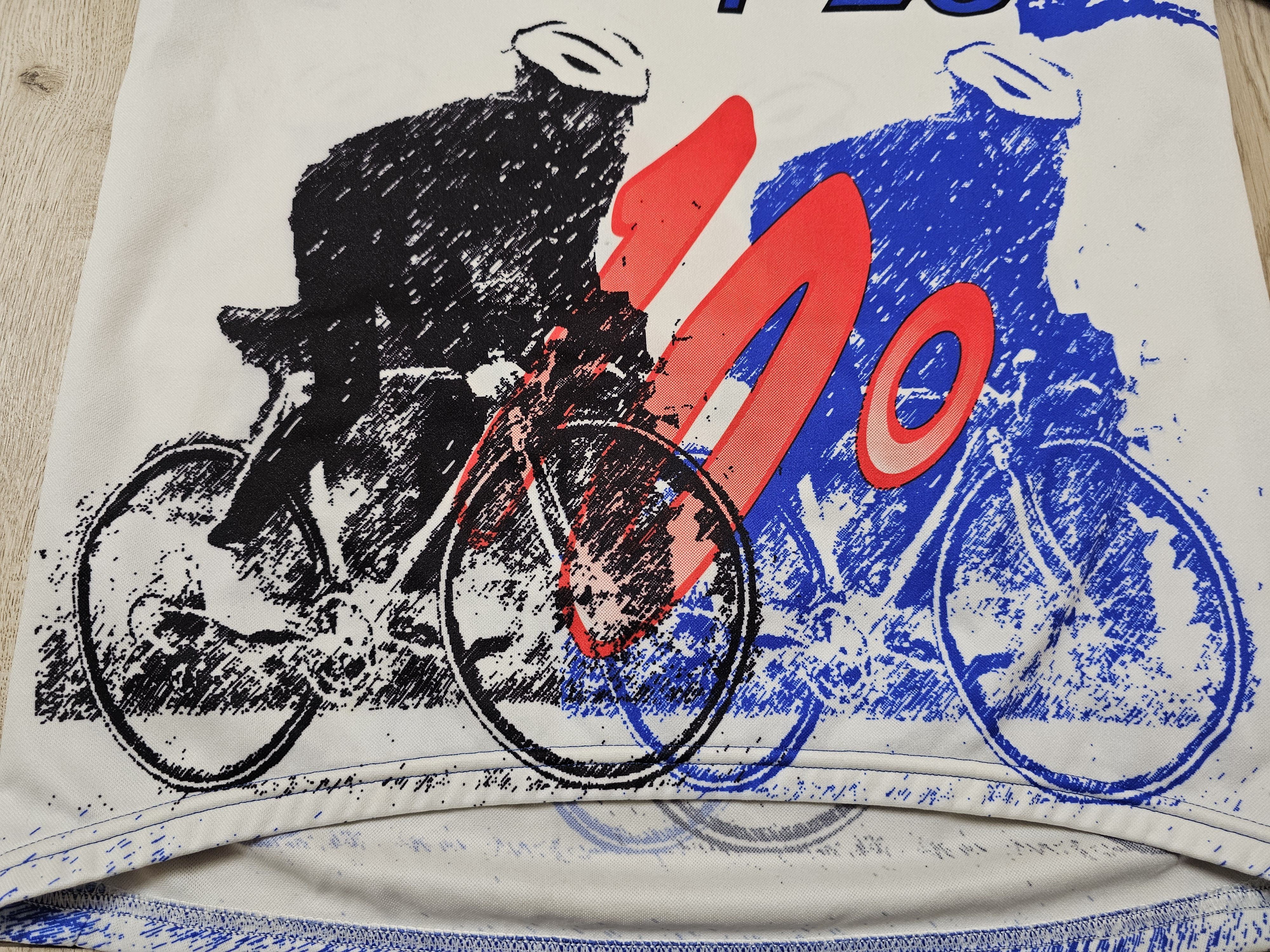 Vintage CYCLING JERSEY 90s MARATONA DLES DOLOMITES CYCLING JERSEY Size US XXL / EU 58 / 5 - 6 Thumbnail