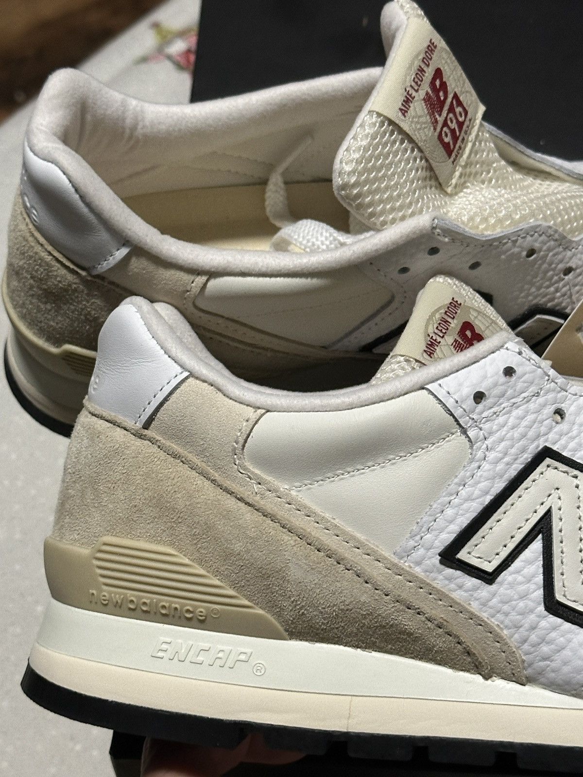 New Balance x ALD 996 White