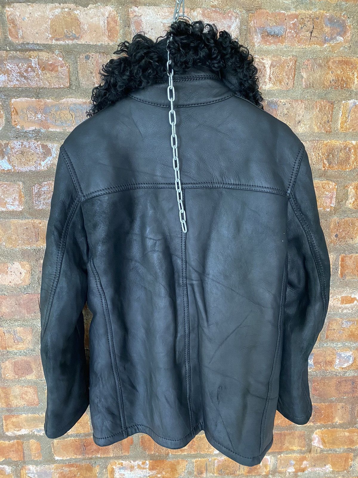 Gucci Vtg Gucci lambskin Shearling leather Jacket Size US M / EU 48-50 / 2 - 13 Thumbnail