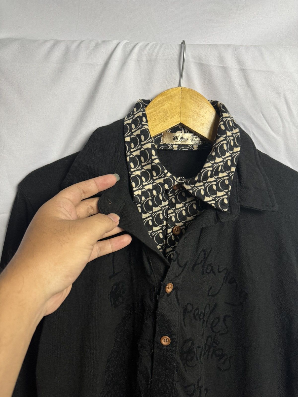 Hysteric Glamour × If Six Was Nine × Japanese Brand Japanese Drsox Poem Double Layers Size US M / EU 48-50 / 2 - 6 Thumbnail