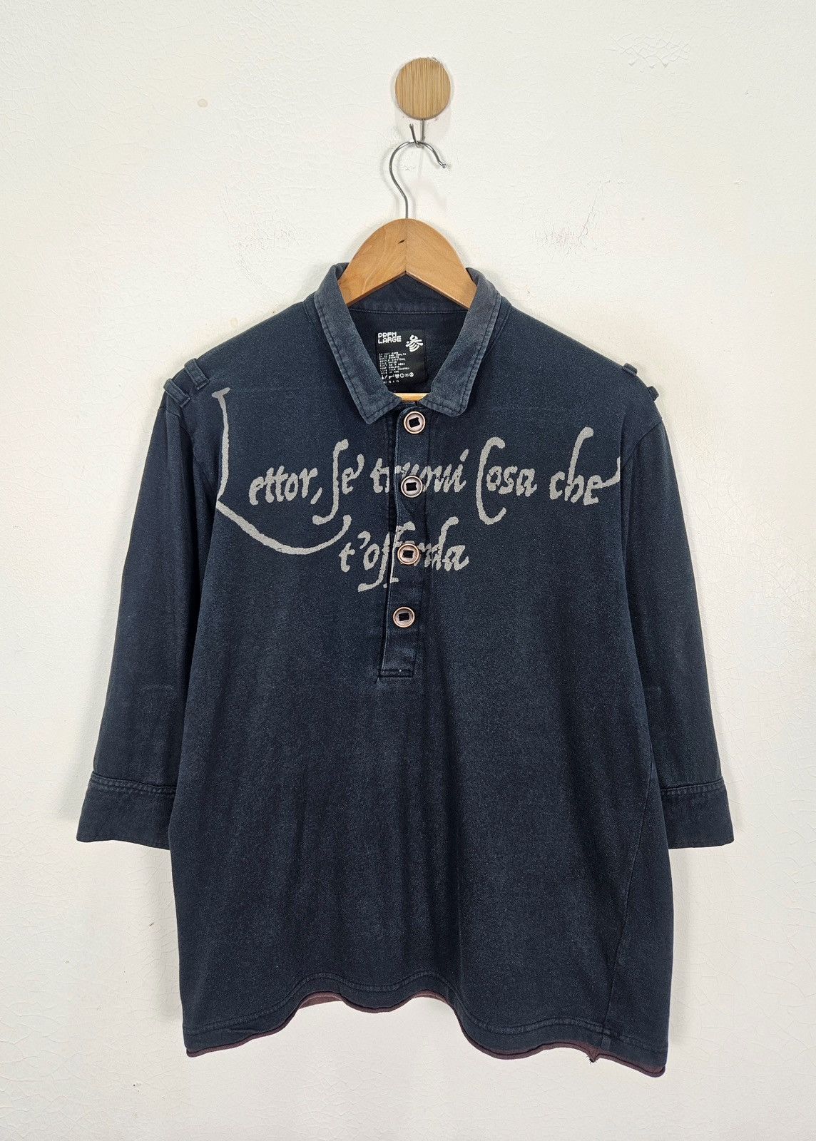 PPFM PPFM Lettor, fe truoni Cosa che t offorda shirt Size US L / EU 52-54 / 3 - 1 Thumbnail