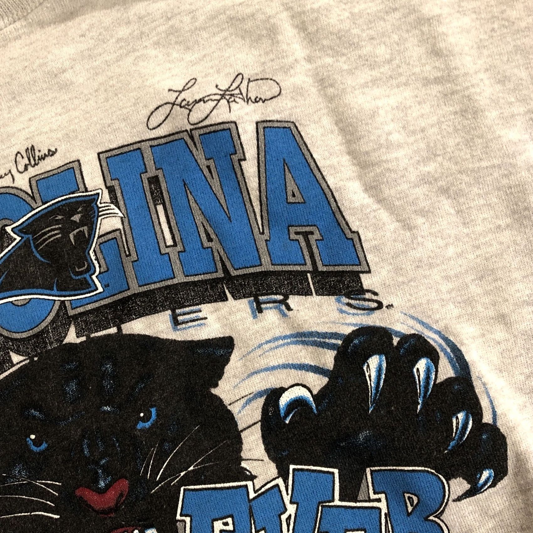 Lee 1996 Carolina Panthers Vintage NFL Sweatshirt XL USA Size US XL / EU 56 / 4 - 5 Thumbnail
