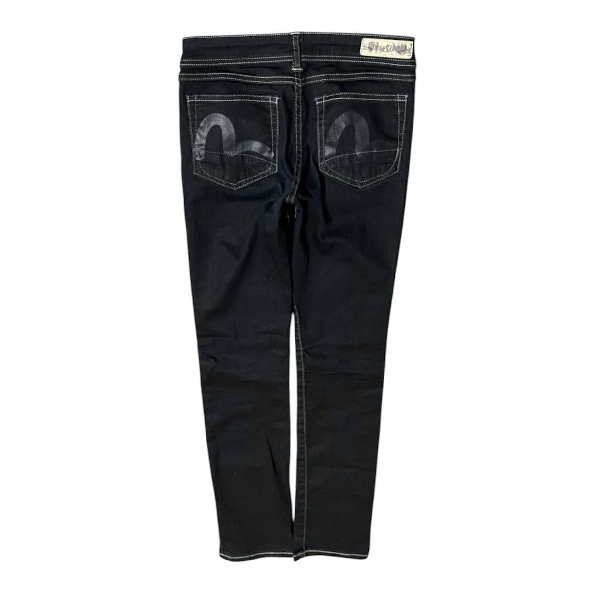 Evisu Evisu Puma Vintage Jeans Hand Painted Embroidery Logo Denim Size 26" / US 2 / IT 38 - 1 Thumbnail
