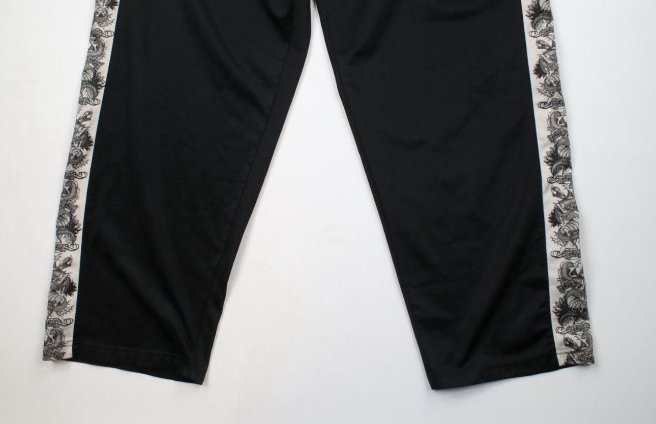 Vintage Vintage MMA Elite Spell Out Dragon Wide Leg Sweatpants Black Size US 38 / EU 54 - 4 Thumbnail