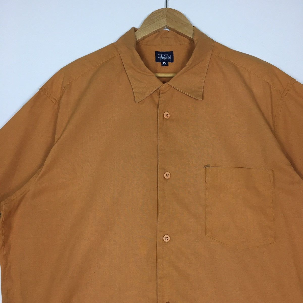 Stussy Vintage Stussy Over Size Button Ups Shirt Made in USA Size US XL / EU 56 / 4 - 6 Thumbnail