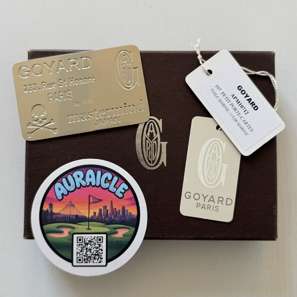 Goyard Goyard Mastermind Metal Numbering Plate RARE 100% Authentic Size ONE SIZE - 4 Thumbnail