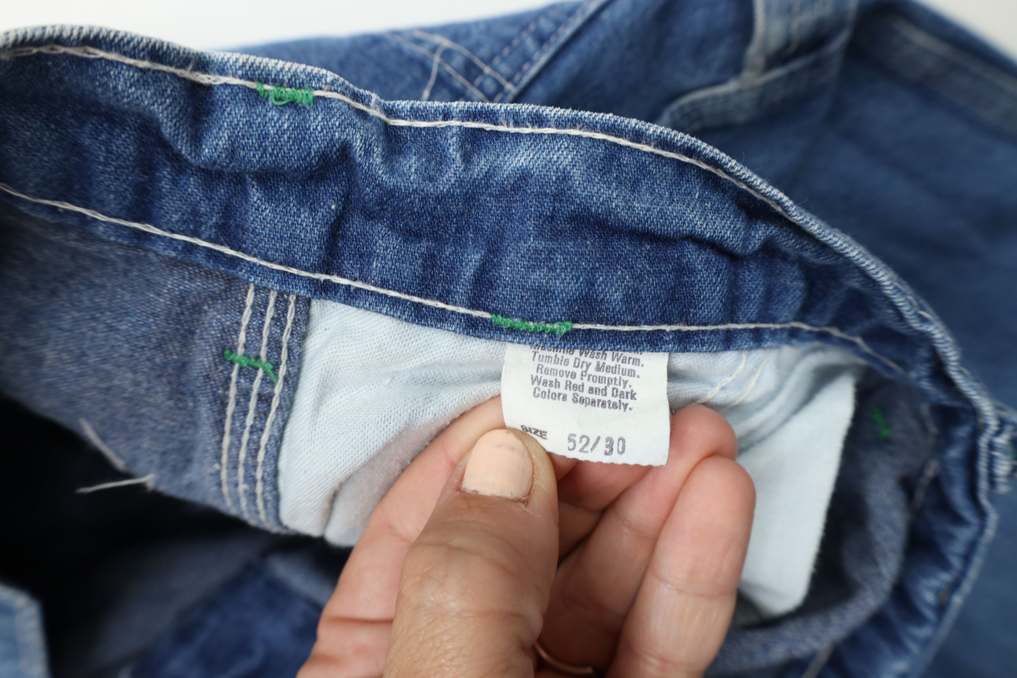 Vintage Vintage 60s OshKosh B'Gosh Wide Leg Dungaree Jeans USA Size US 44 / EU 60 - 9 Thumbnail