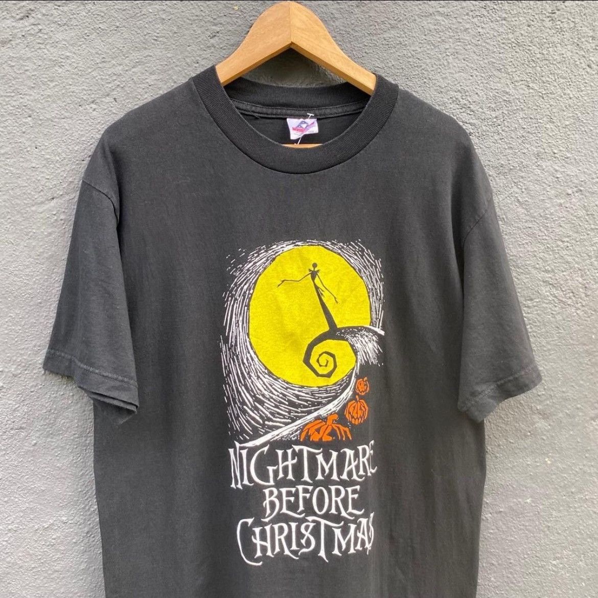 Other Thrashed Faded Vintage Nightmare Before Christmas Movie Tee Size US L / EU 52-54 / 3 - 2 Thumbnail