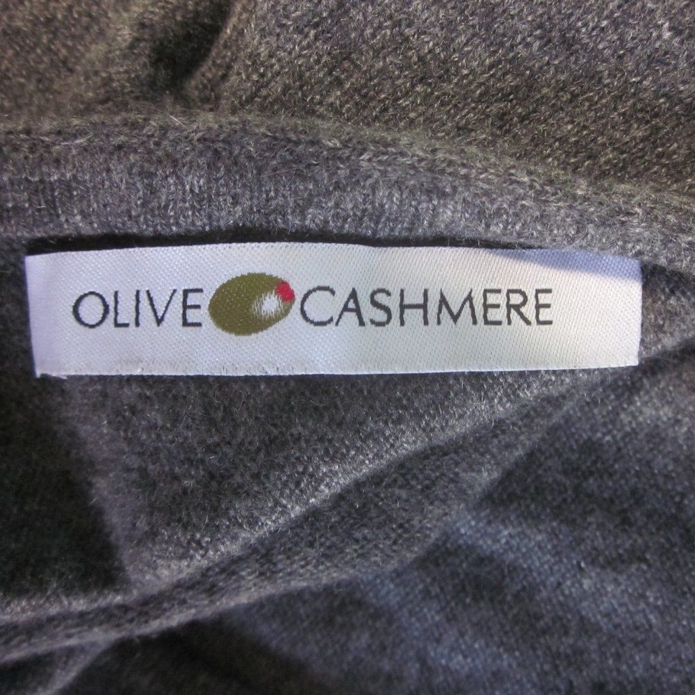 Olive Olive Cashmere Gray Cardigan Size M Sweater Size M / US 6-8 / IT 42-44 - 3 Thumbnail