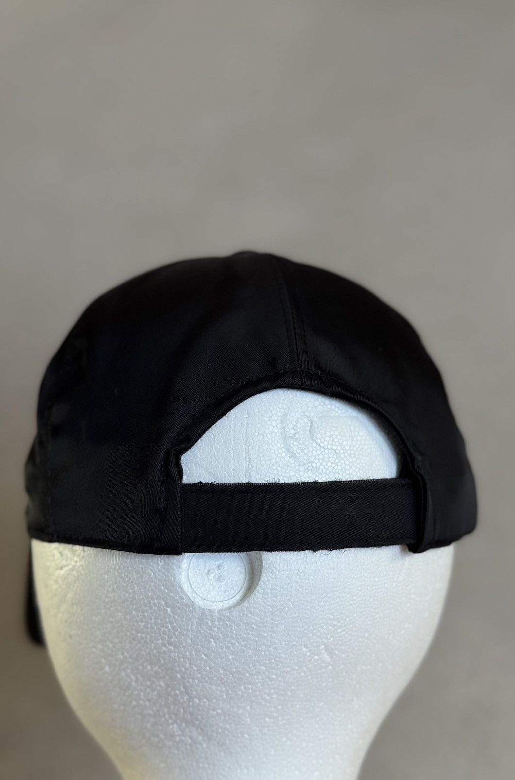 Prada Prada Saffiano Logo Nylon Baseball Cap Size ONE SIZE - 14 Thumbnail