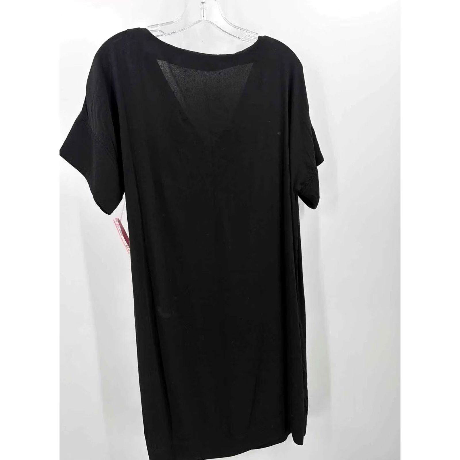 Madewell Madewell Black Short Sleeve Dress Medium Size 32" / US 10 / IT 46 - 2 Thumbnail
