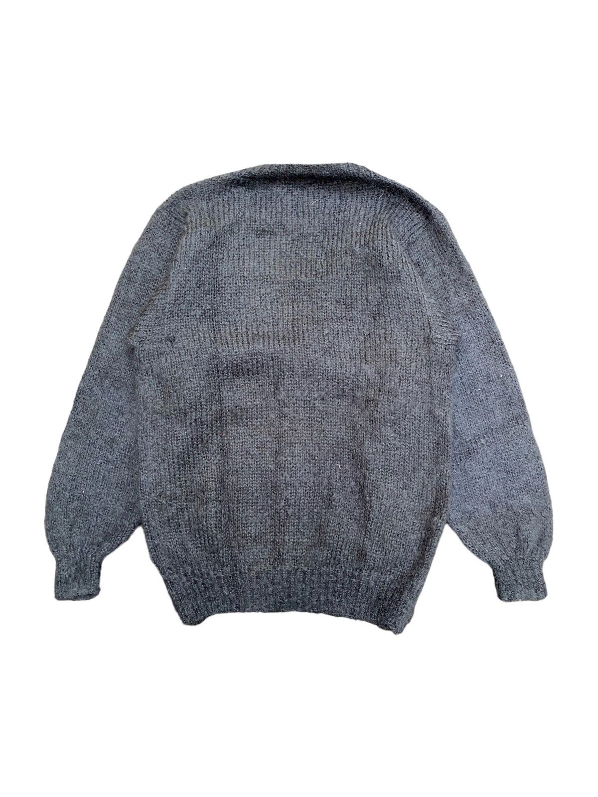 Hai Sporting Gear × Issey Miyake × Ne-Net Issey Miyake Hai Sporting Gear Mohair Knit Cable Cardigan Size US L / EU 52-54 / 3 - 2 Thumbnail