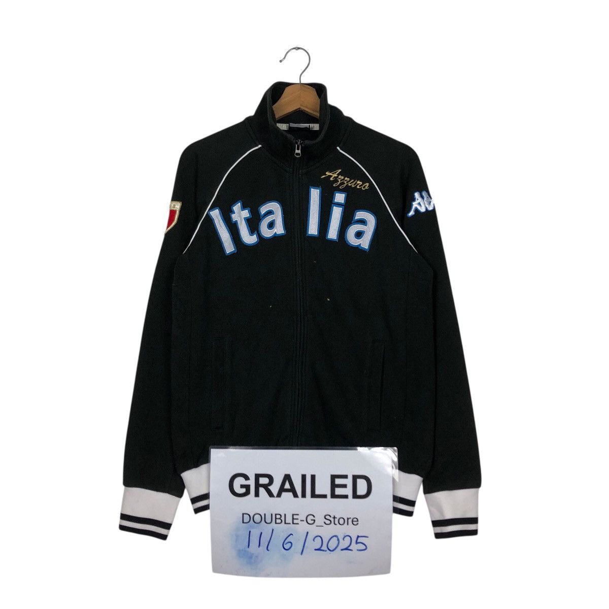Japanese Brand 📌Vintage Zipper Jacket Kappa Italia Big Logo Size US M / EU 48-50 / 2 - 1 Thumbnail