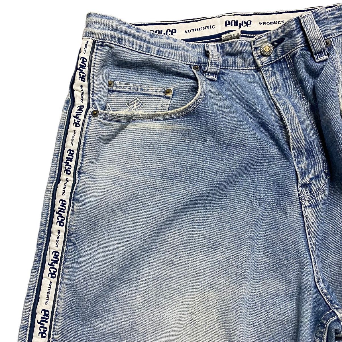 Enyce Vintage Enyce Denim Baggy Pants Size US 34 / EU 50 - 4 Thumbnail