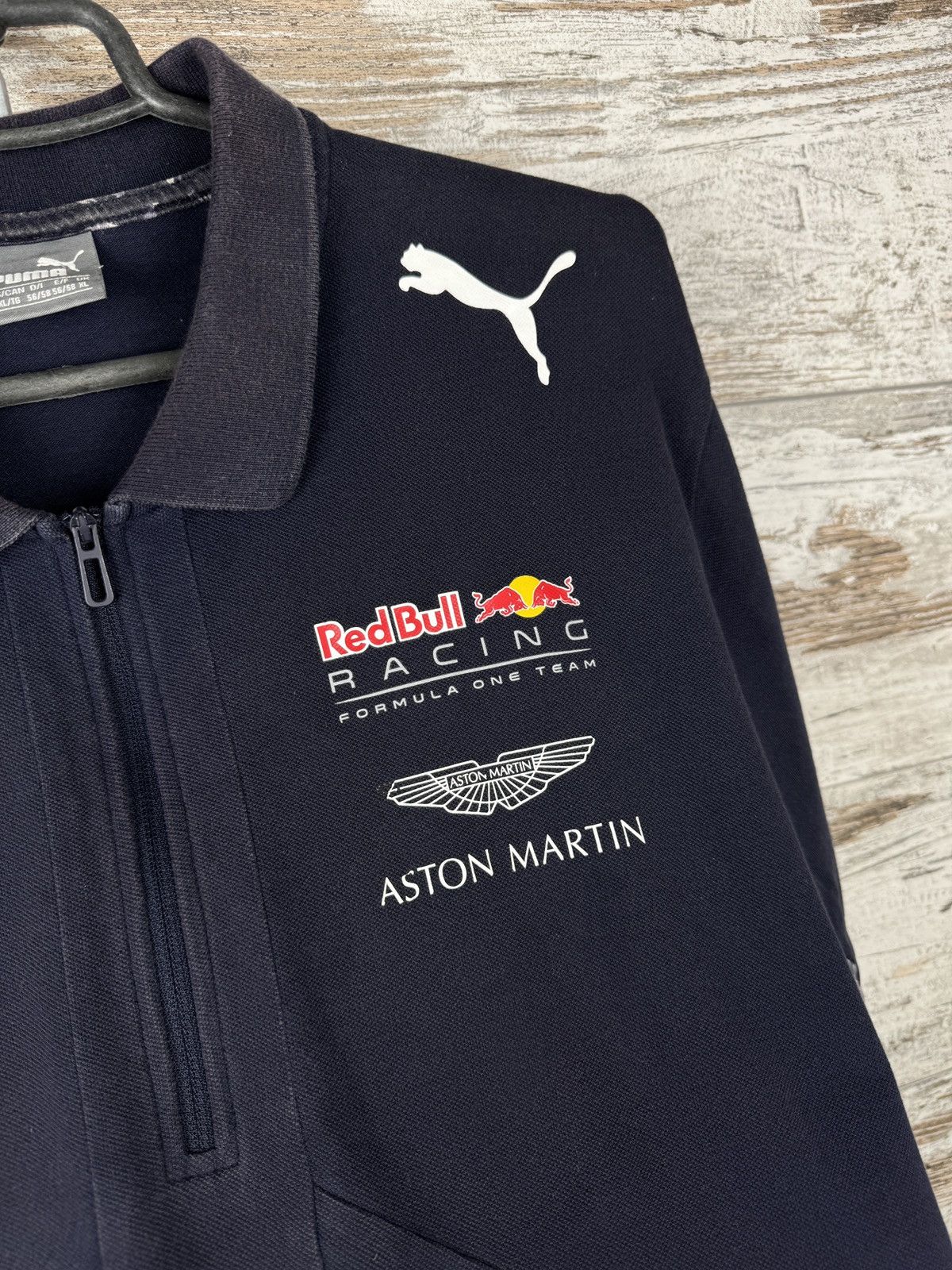 Puma × Red Bull Mens Vintage Puma Red Bull racing polos T-shirt tee Size US XL / EU 56 / 4 - 10 Thumbnail