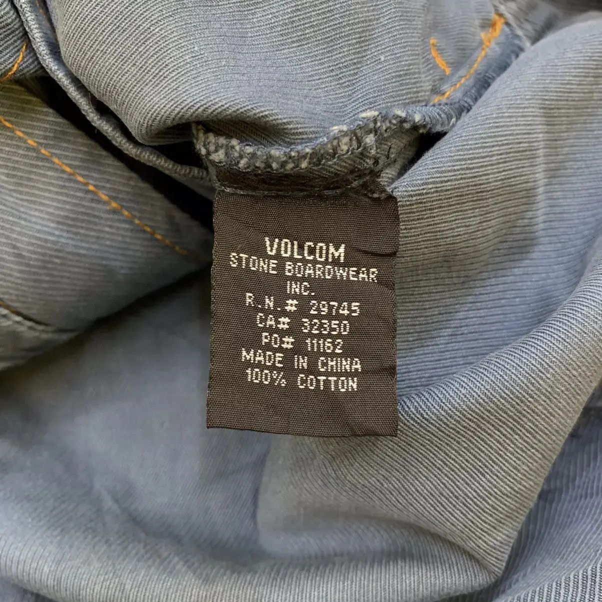 Vintage × Volcom Vintage VOLCOM SKATEBOARD Denim Jeans Motorcycle Jacket Size XS / US 0-2 / IT 36-38 - 5 Thumbnail
