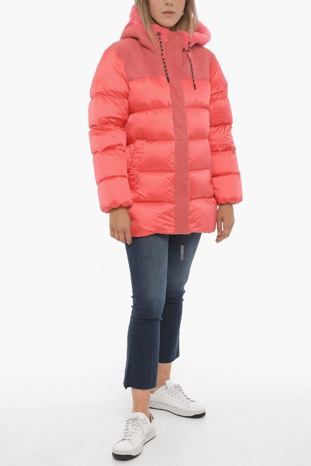 Ugg og1mm0824 Nylon Shasta Down Jacket in pink Size L / US 10 / IT 46 - 4 Thumbnail
