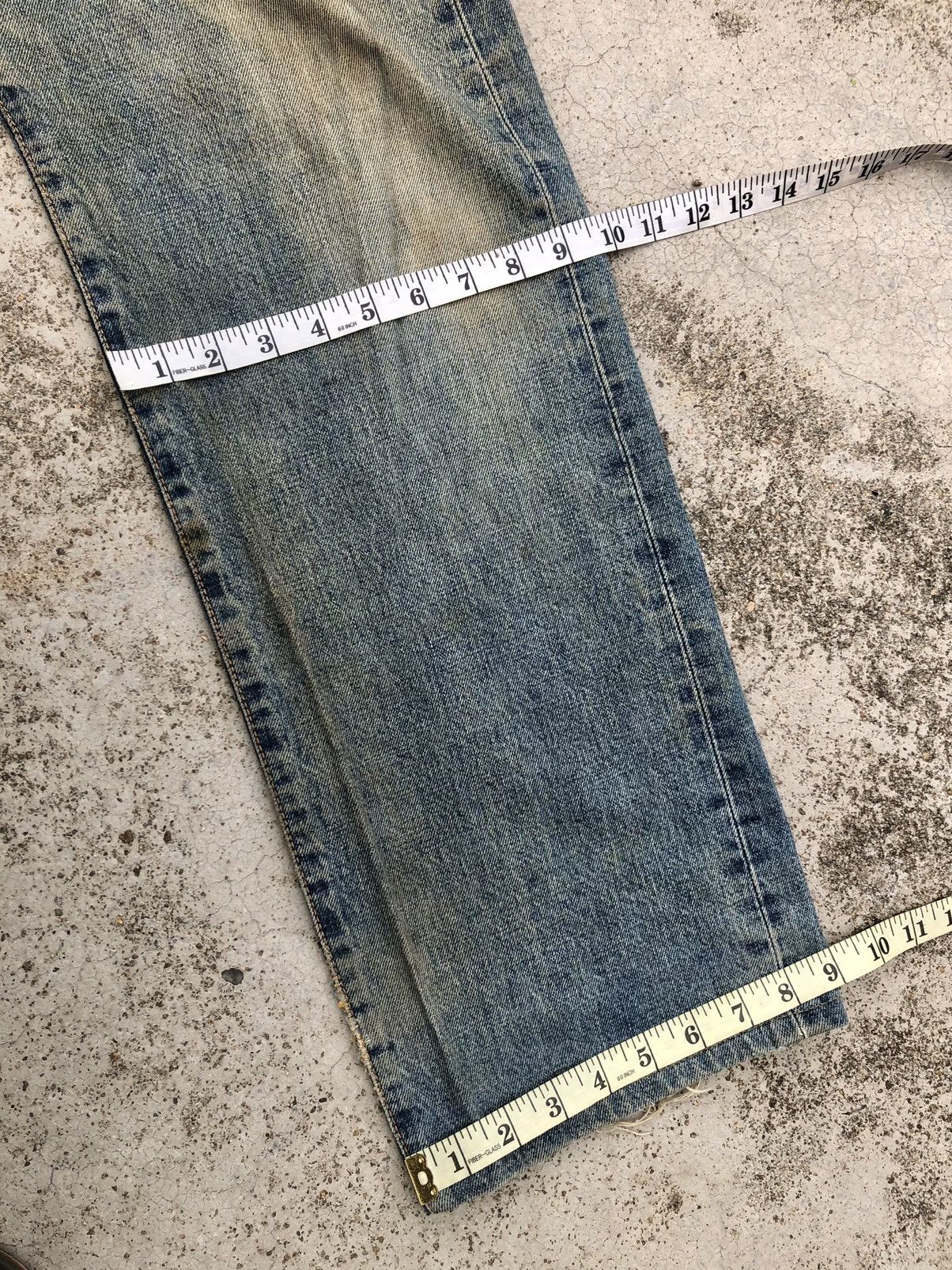 Edwin RUSTY DIRTY WIDE LEG SELVEDGE JEANS BY EDWIN Size US 31 - 14 Thumbnail