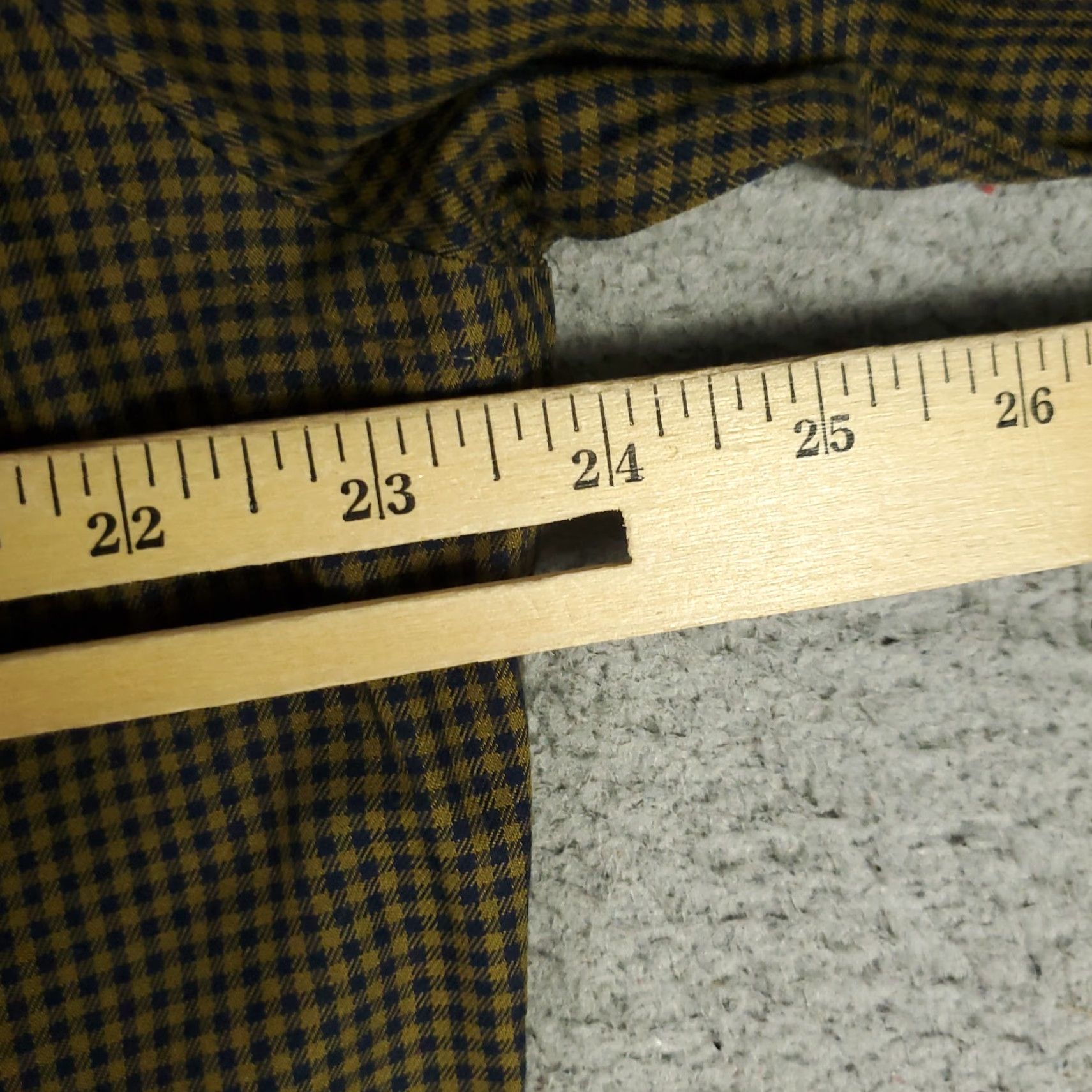 Brooks Brothers Brooks Brothers Shirt Mens Large Beige Blue Check Regent Button Up Long Sleeve Size US L / EU 52-54 / 3 - 5 Thumbnail