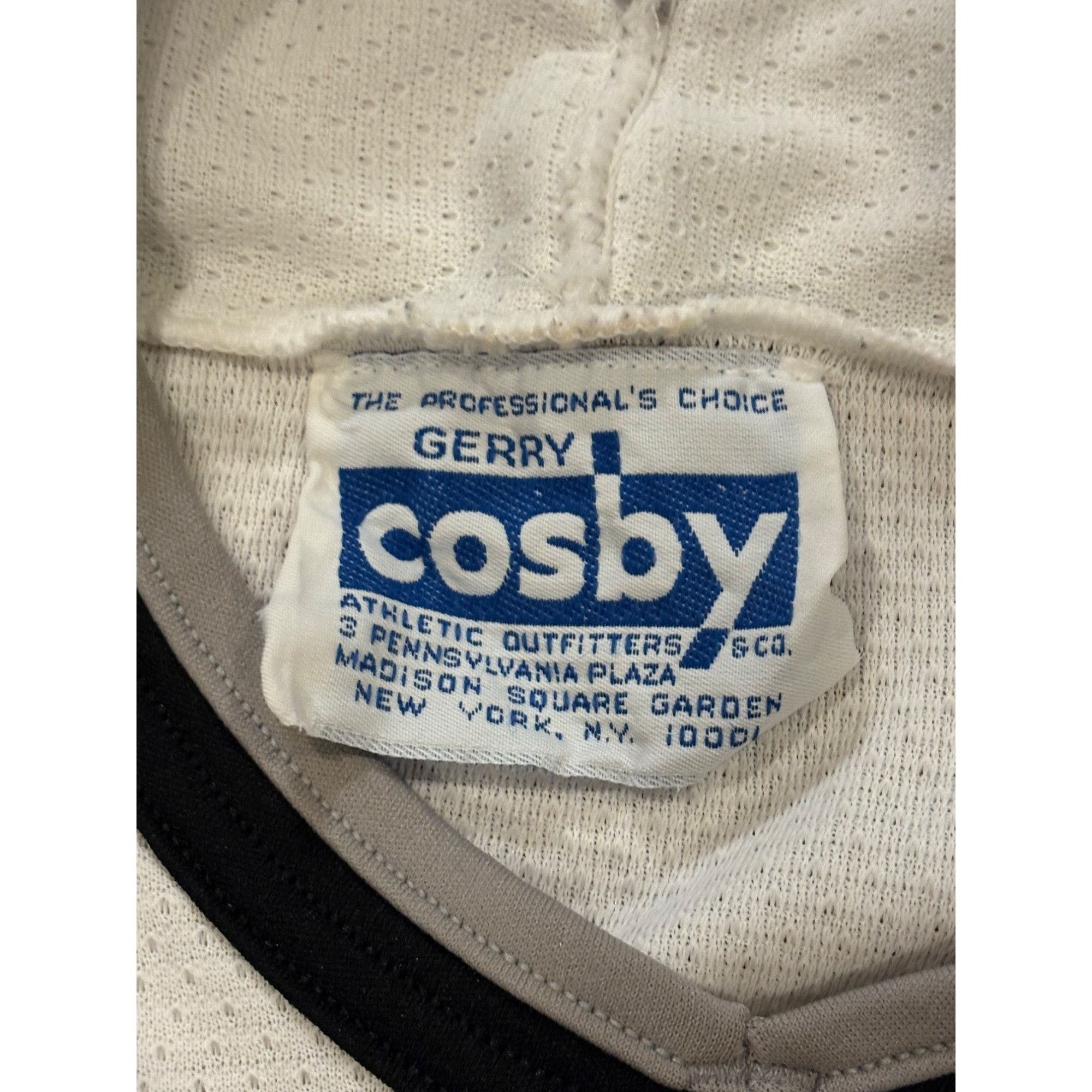 Ccm Vintage 1980's CCM Gerry Cosby Los Angeles Kings Stitched NH Size US XL / EU 56 / 4 - 6 Thumbnail
