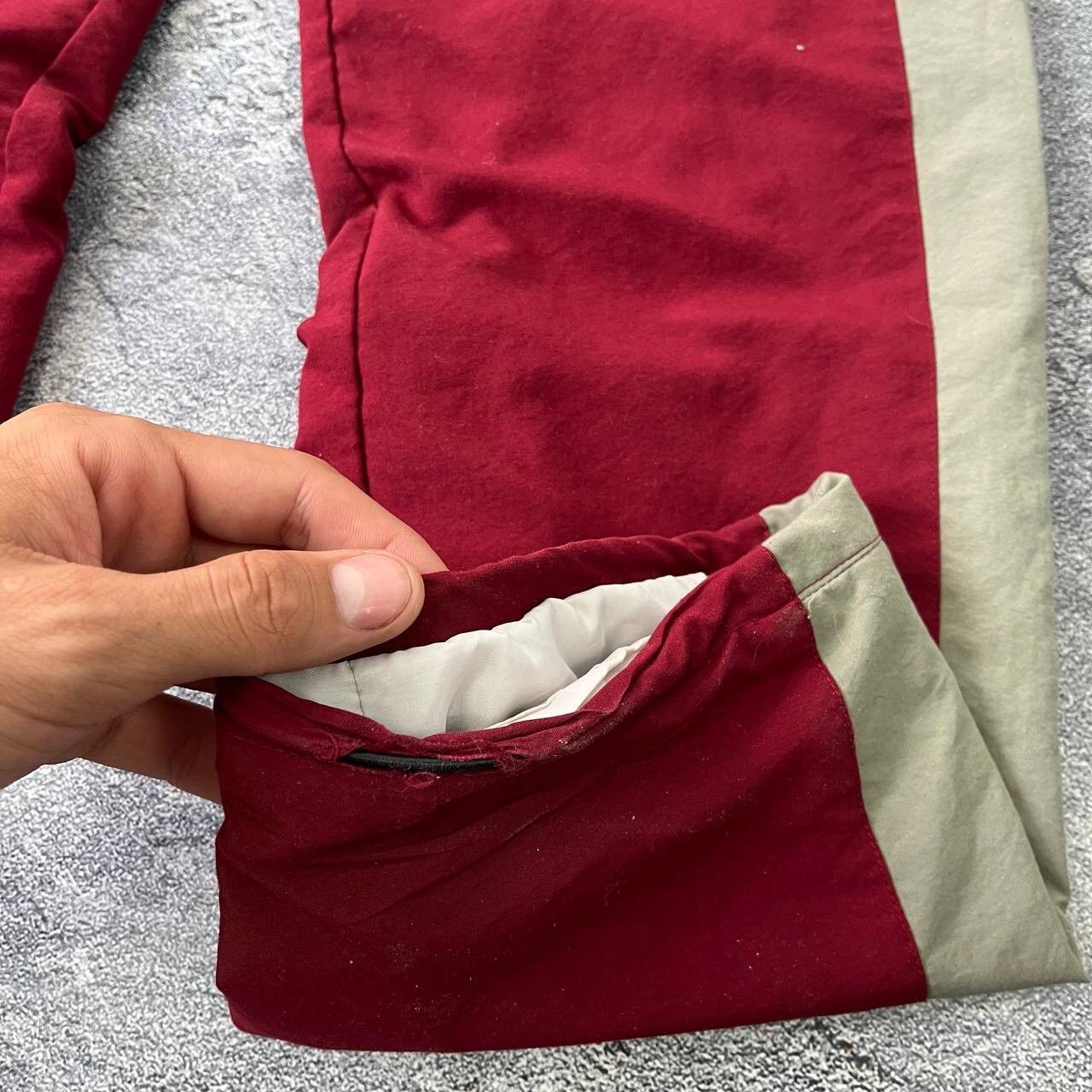 Nike Nike Vintage Track Pants Parashute Red Windbreake Joggers Size US 32 / EU 48 - 11 Thumbnail
