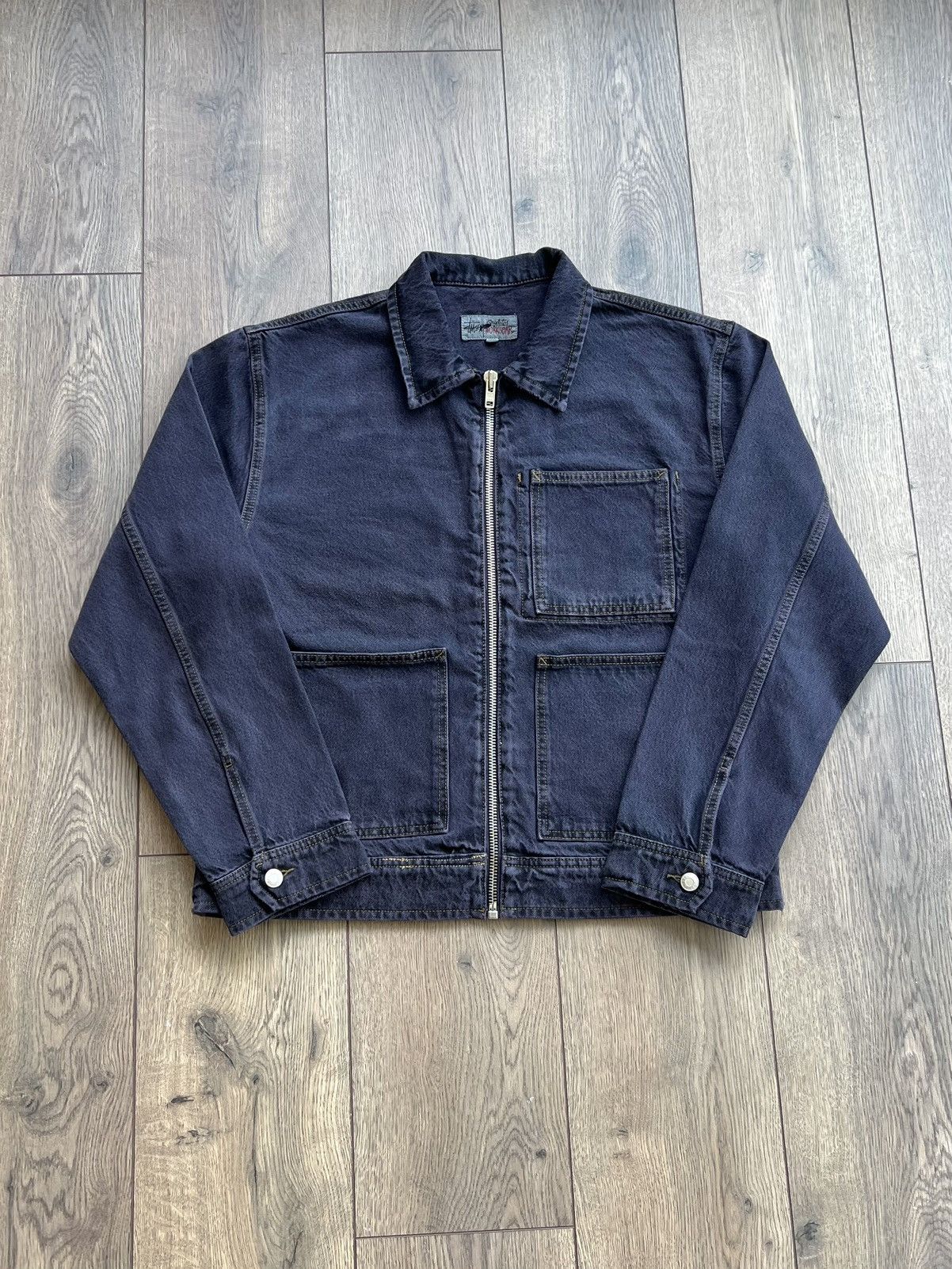 Stussy STUSSY SS-LINK ZIP WORK JACKET | Grailed