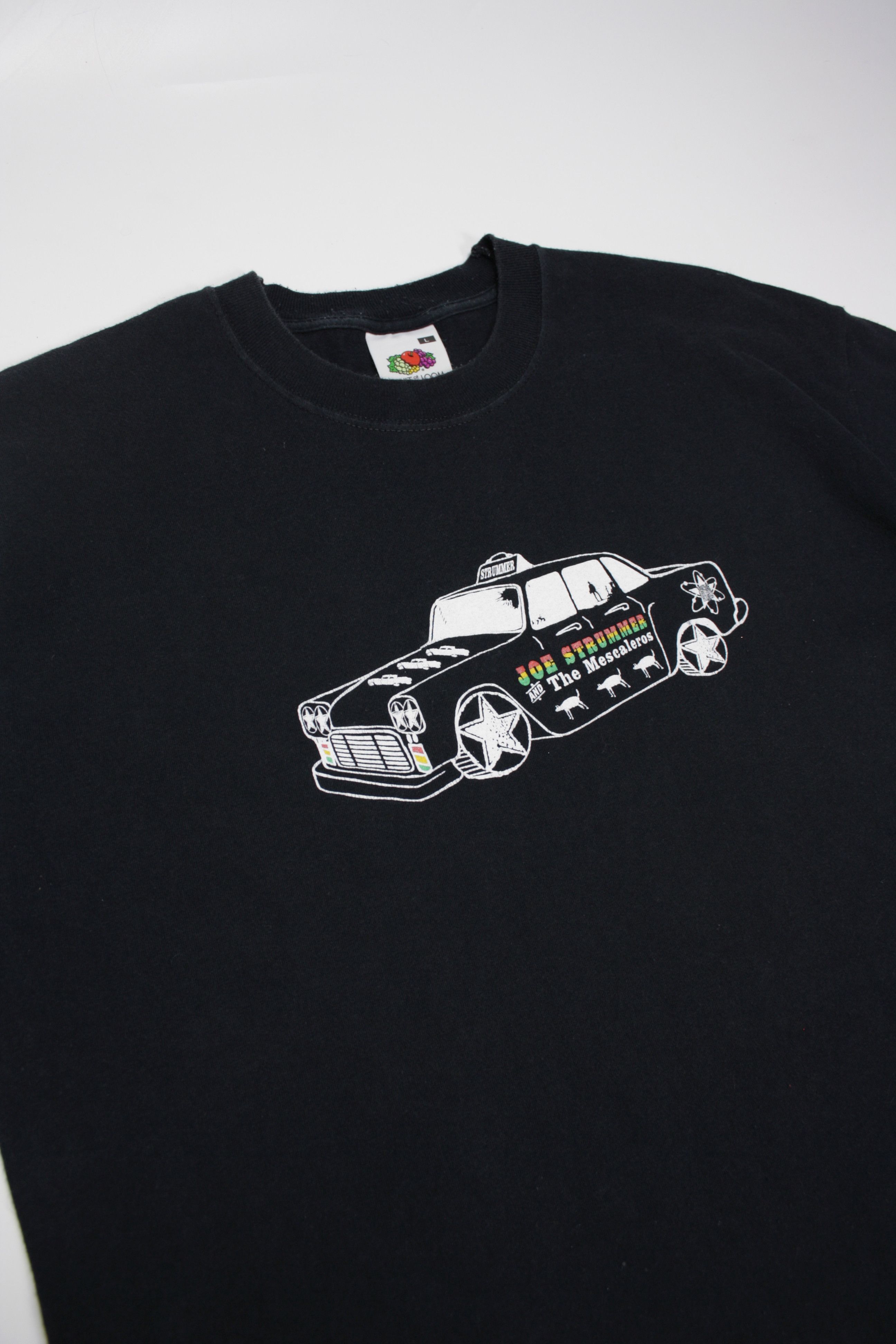 Band Tees × Vintage Joe Strummer & The Mescaleros 2002 Concerts Washed T-Shirt Size US L / EU 52-54 / 3 - 4 Thumbnail
