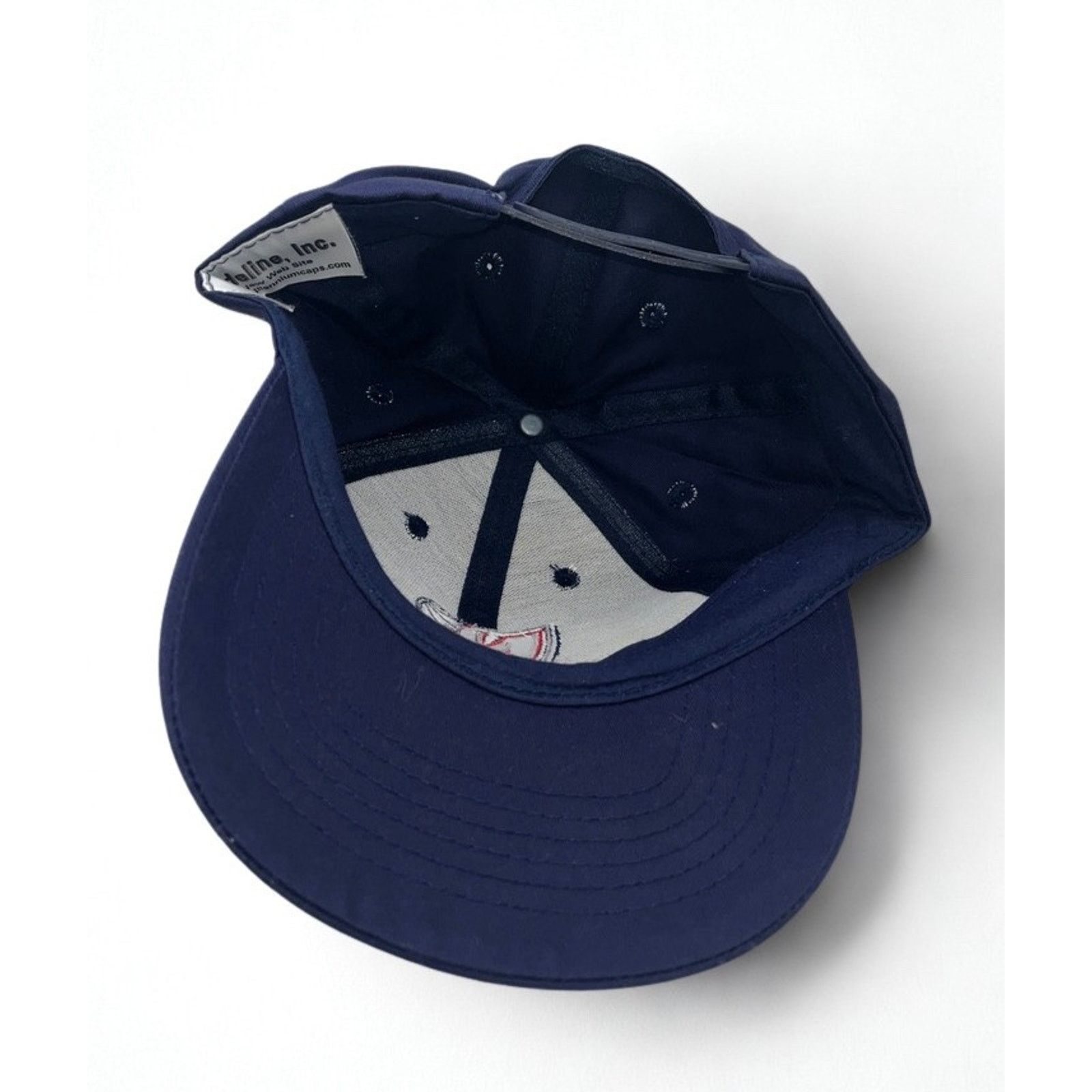 Other New Jersey Nets Blockhead Logo Vintage 90s Snapback Hat NBA Size ONE SIZE - 10 Thumbnail