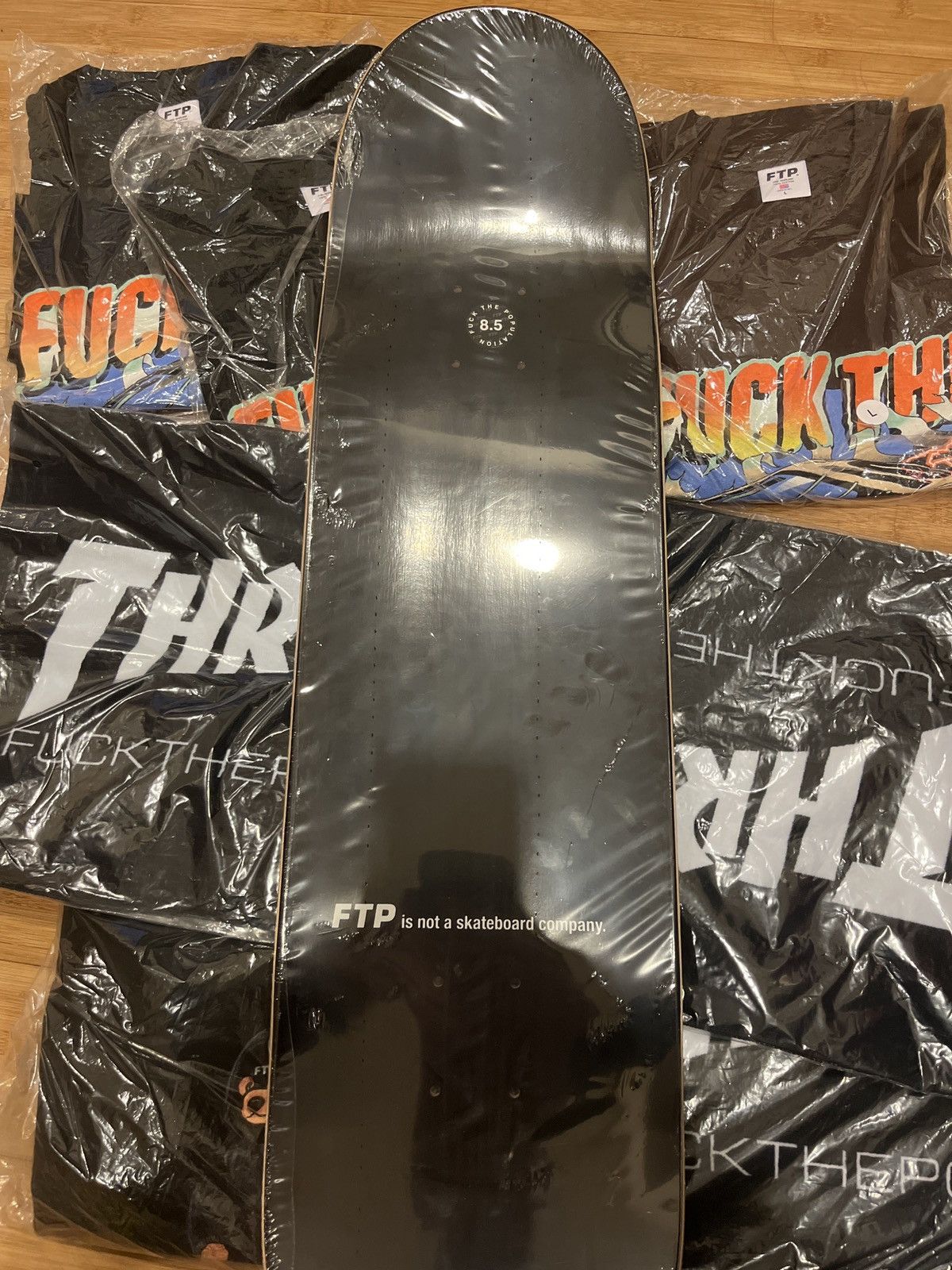 Fuck The Population FTP Alley Deck 8.5 | Grailed