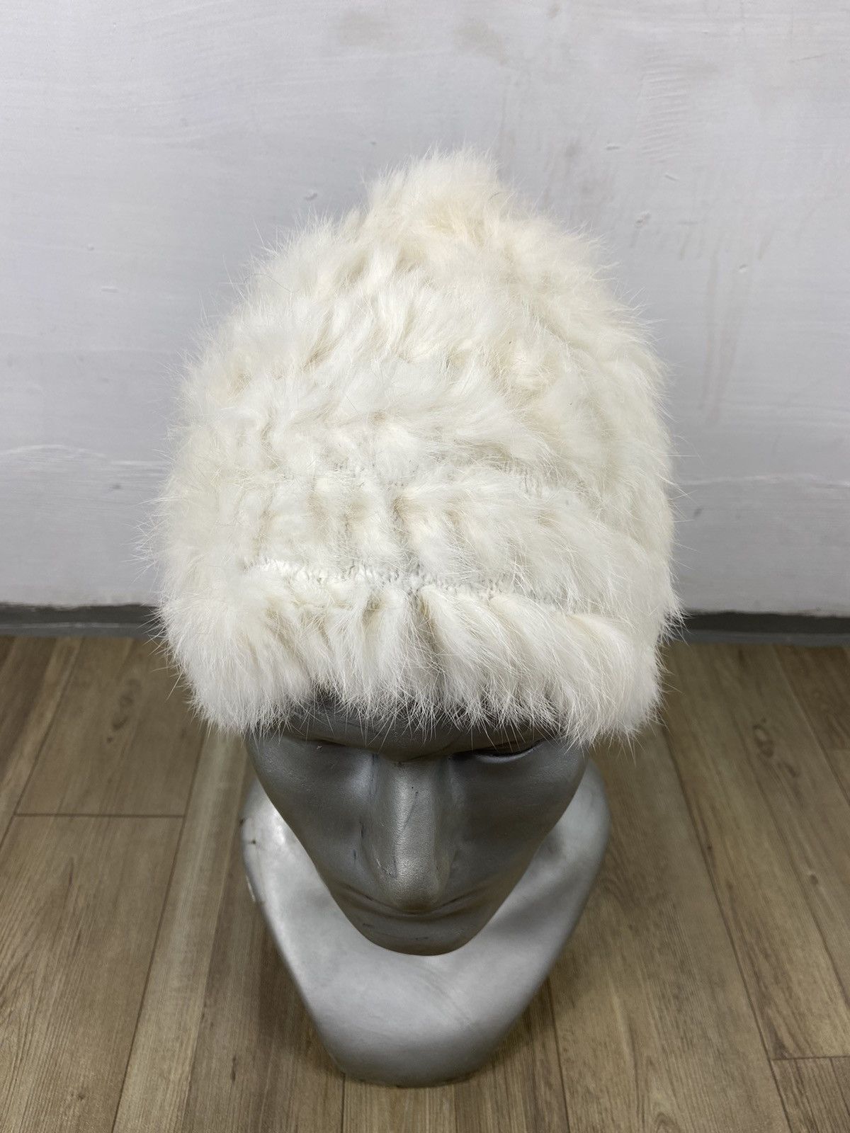 Japanese Brand Unknown Japanese Fur Beanie Hats Size ONE SIZE - 2 Thumbnail