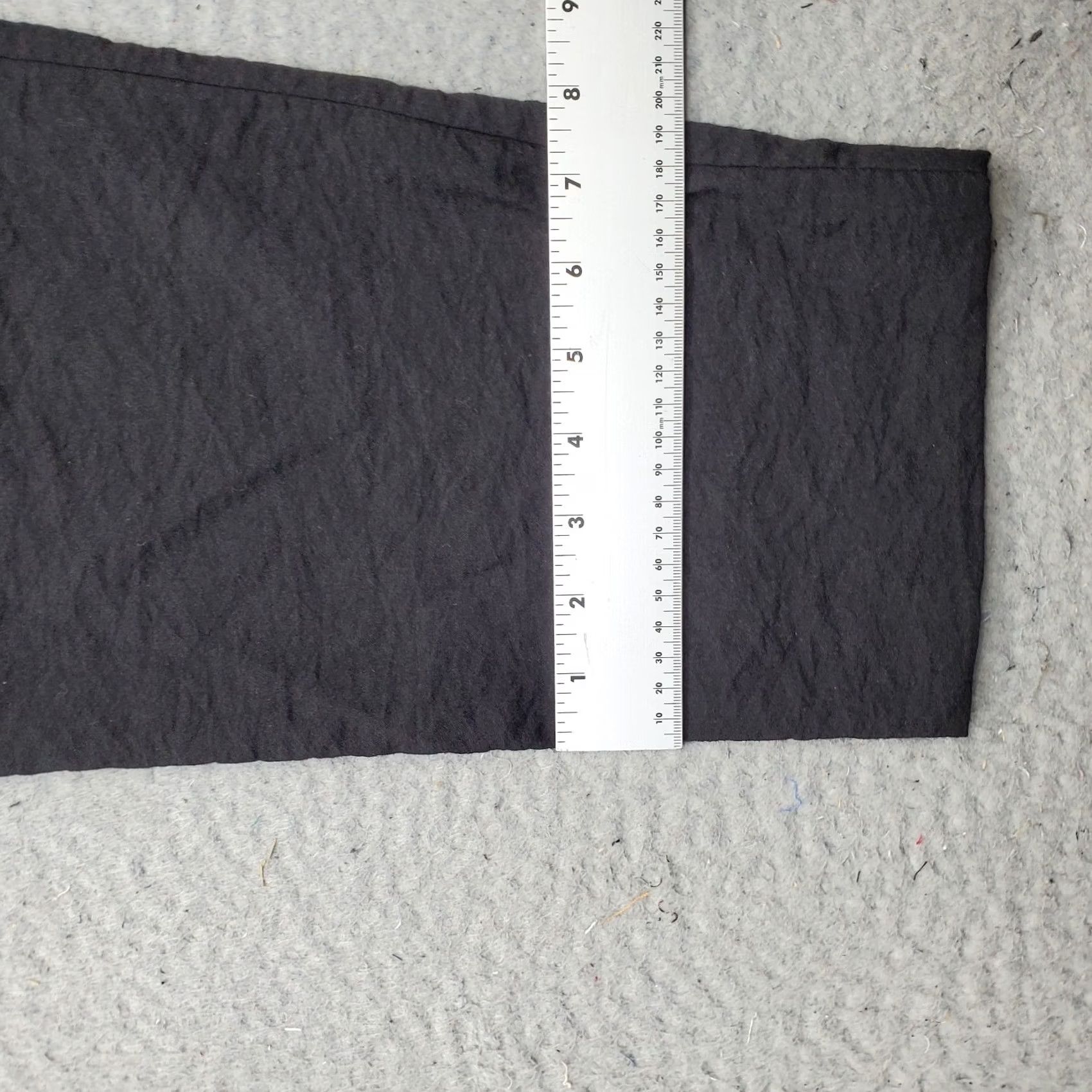 Vintage Chico's Paperbag Pants Women's 10R Black Pleated Utility Pocket Straight Leg Shirt Size 32" / US 10 / IT 46 - 5 Thumbnail