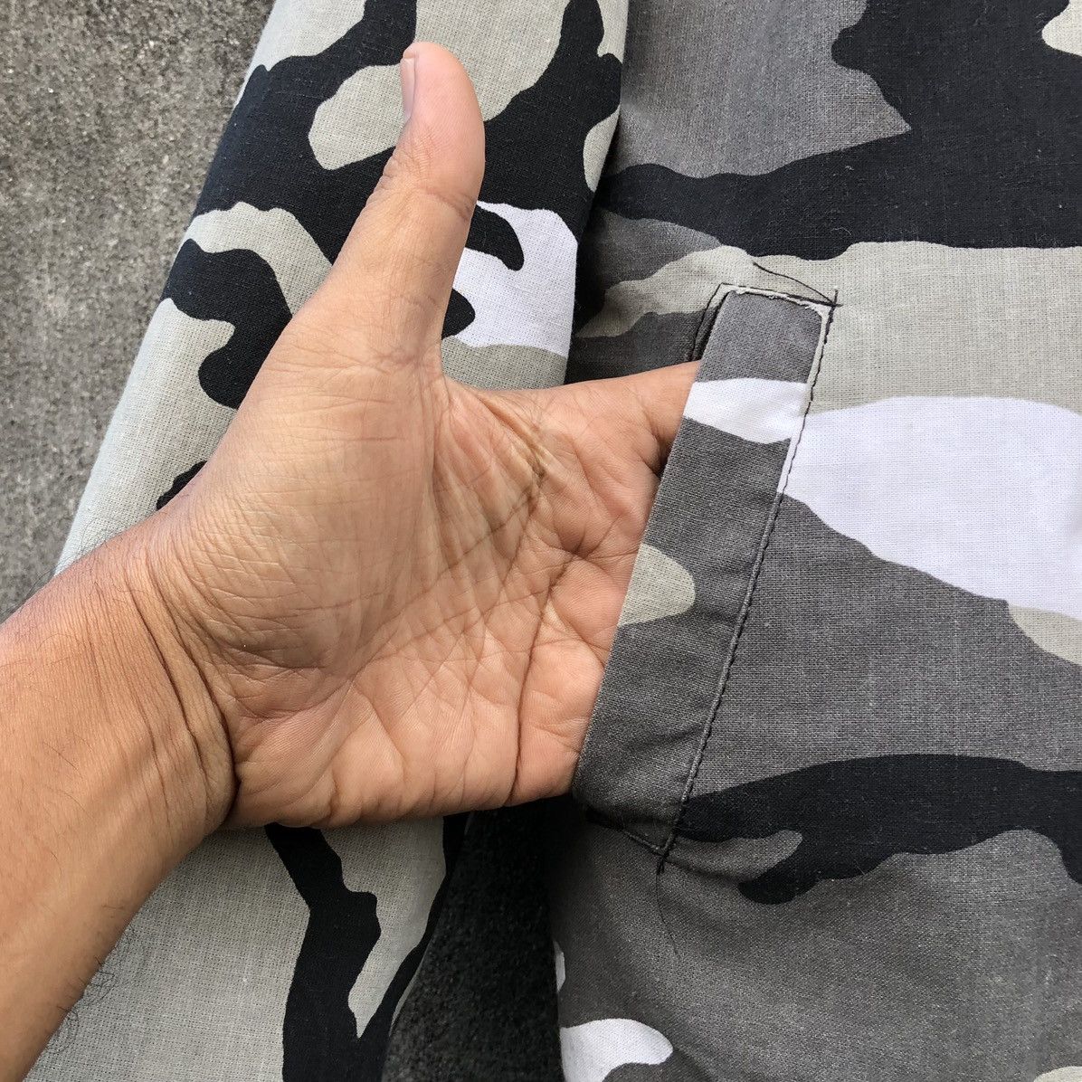 Vintage Vintage Camo Ma-1 Bomber Jacket Made In USA 🇺🇸 Size US S / EU 44-46 / 1 - 7 Thumbnail