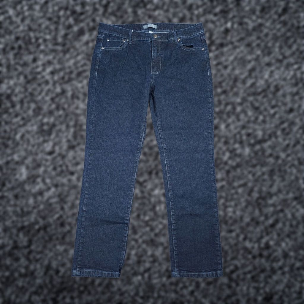 ASH ASH & ERIE Jeans Men 34 x 28 Blue Denim Stretch Slim 5-Pocket Straight Inseam 28 Regular Size 32 Blue Denim Stretch Jeans Size US 32 / EU 48 - 1 Thumbnail