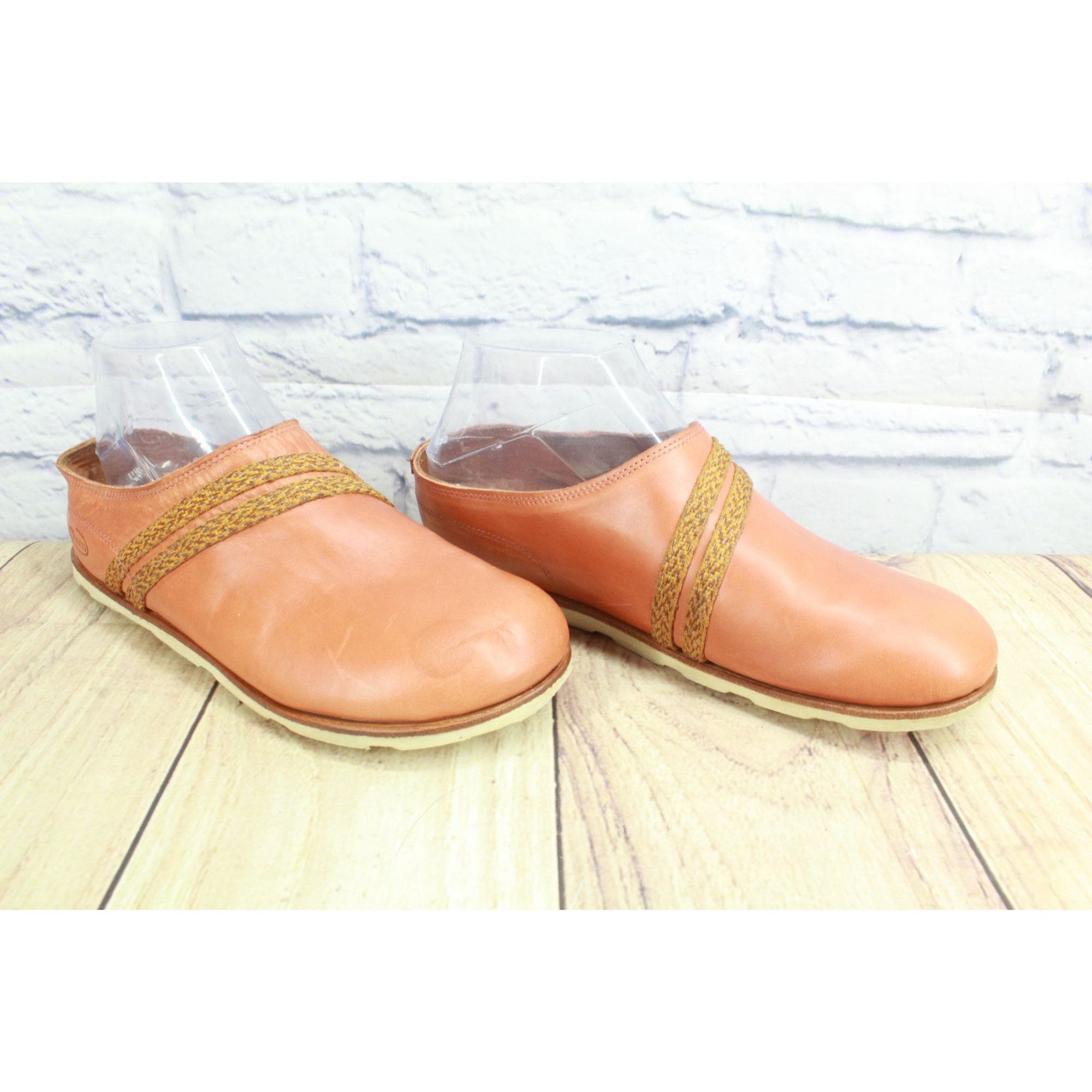 Chaco Chaco Women's Brown Leather Slide Mules Size US 8.5 / IT 38.5 - 3 Thumbnail