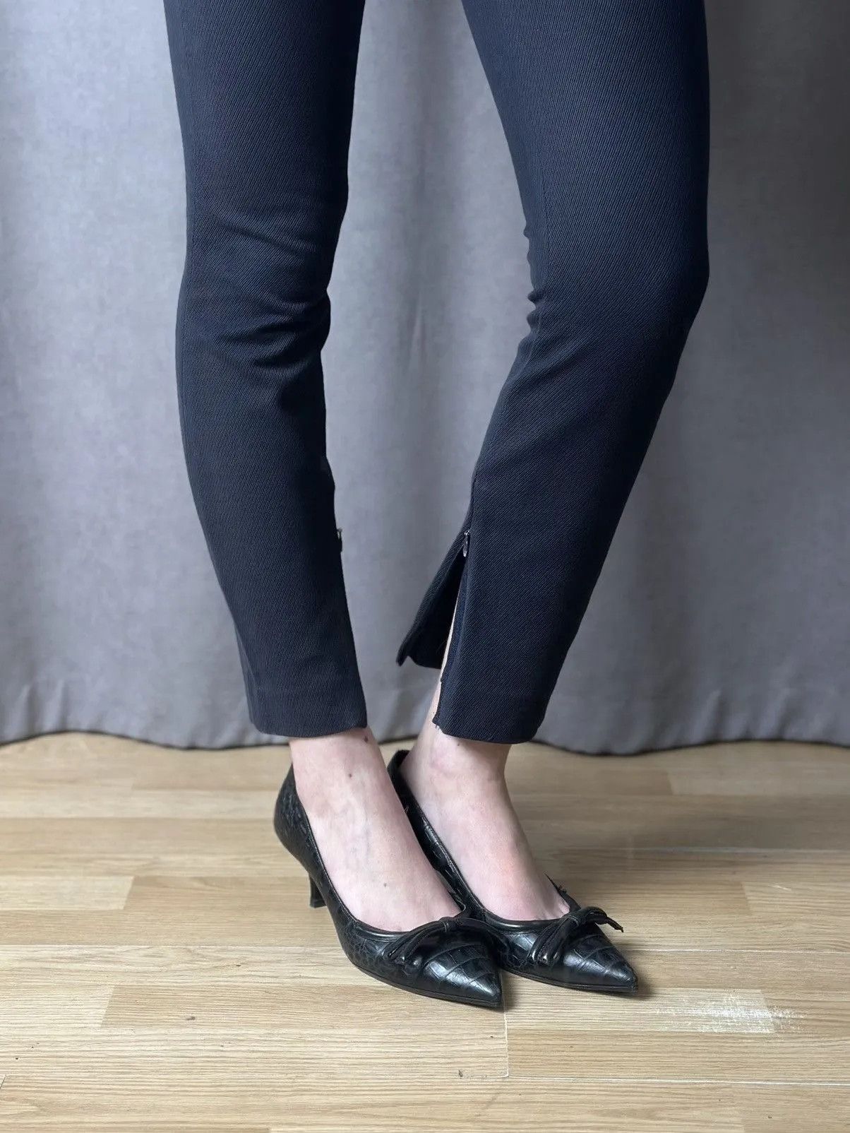 Raf Simons Vintage Loro Piana Casual Pants Denim Y2K luxury Italian Size 30" / US 8 / IT 44 - 12 Thumbnail