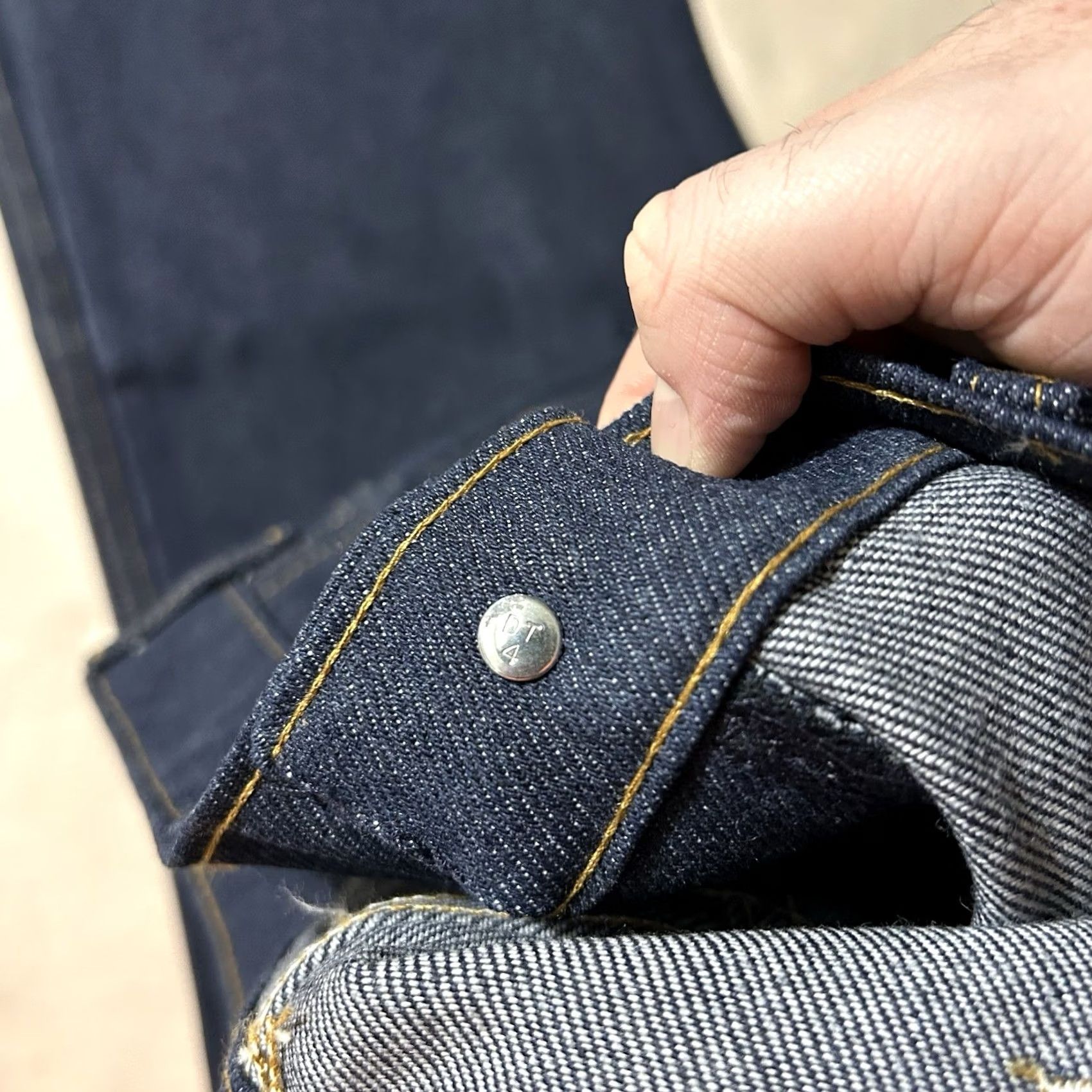 Vintage VINTAGE Roebuck’s Dark Wash Flare Bootcut Jeans 36X31 Jeans Men 36 Blue Bootscut 70s Mens Size US 36 / EU 52 - 7 Thumbnail