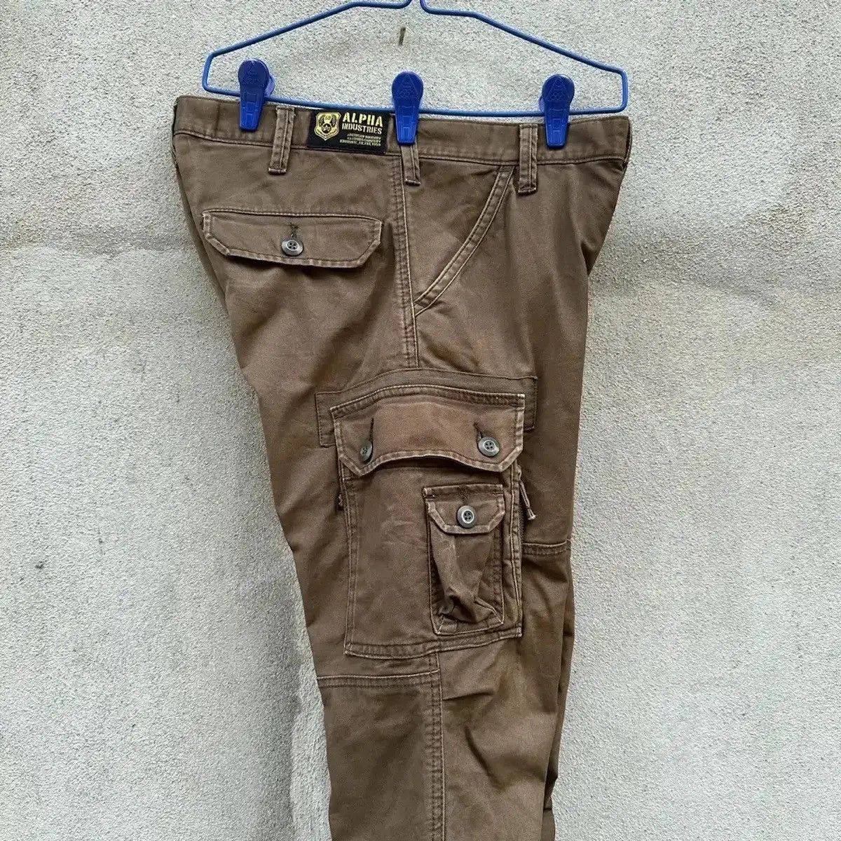 Alpha Industries MULTIPOKET💥TACTICAL ALPHA INDUSTRIES TROUSER MILITARY CARGO Size US 32 / EU 48 - 17 Thumbnail