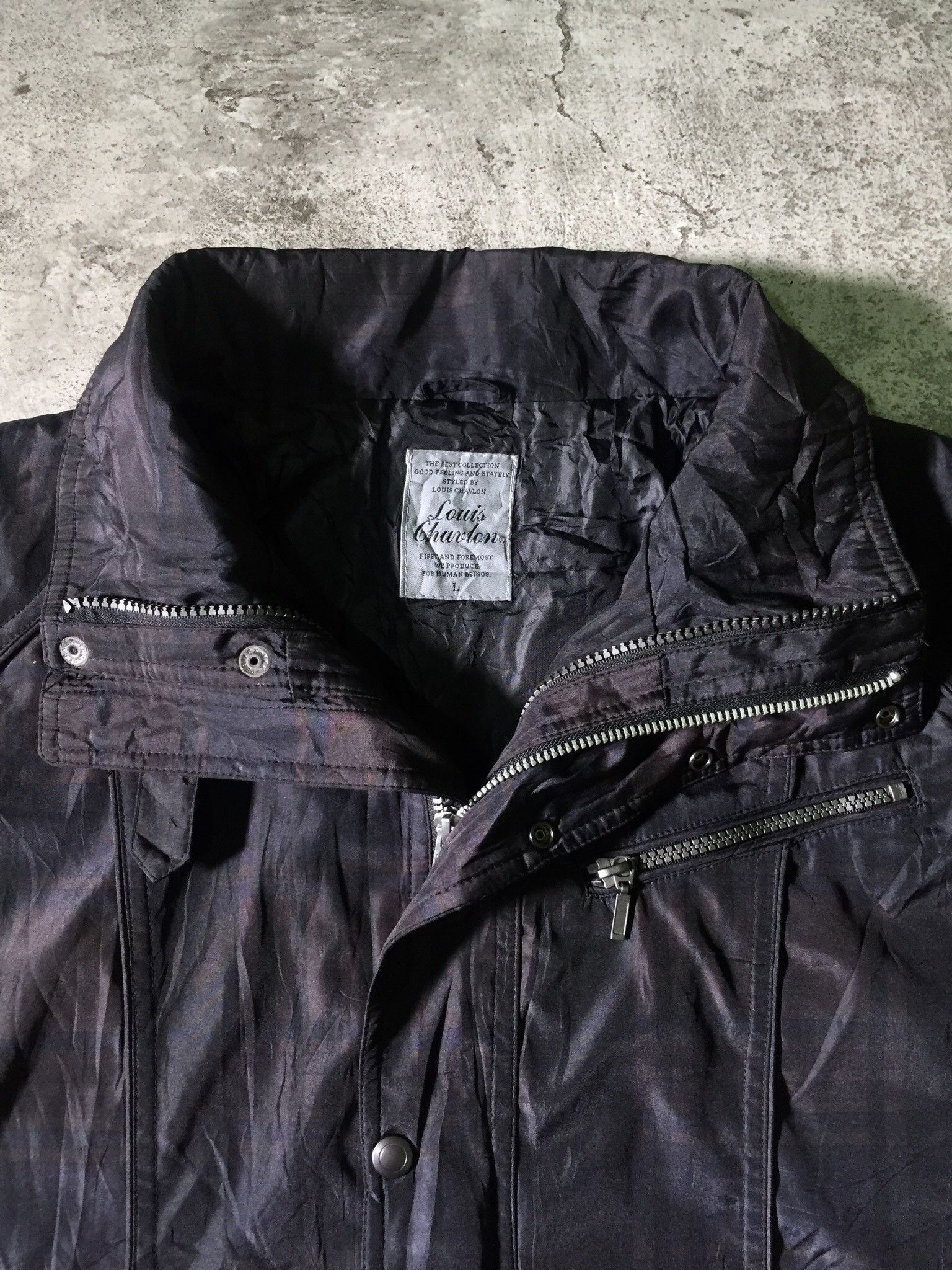 Japanese Brand Louis Chavlon Fur Pattern Replace Hooded Jacket L-XL Size US L / EU 52-54 / 3 - 4 Thumbnail