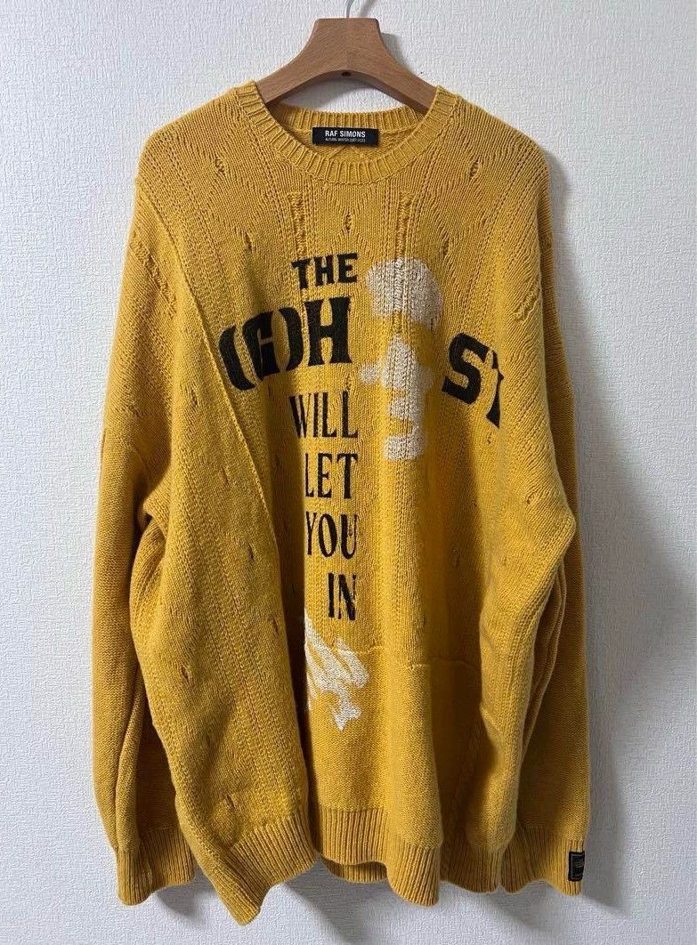 Raf Simons Raf Simons 22aw printed sweater Size US S / EU 44-46 / 1 - 1 Thumbnail