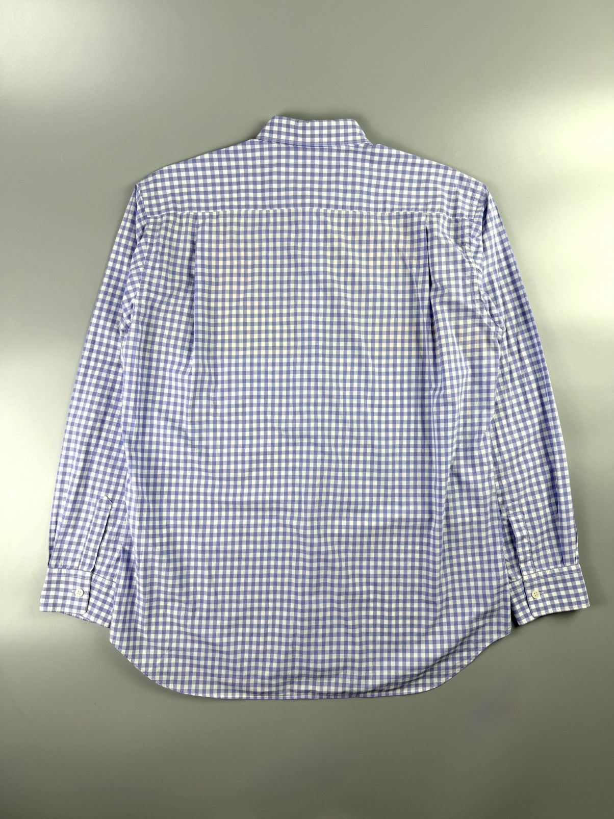 Comme des Garcons SHIRT CDG SHIRT - S/S21 Paneling Gingham Check Shirt Size US M / EU 48-50 / 2 - 7 Thumbnail