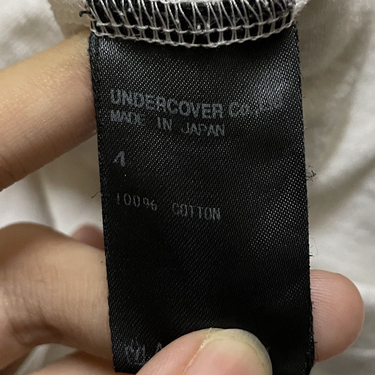Undercover Rare Design Vintage Japanese Brand Undercover T-shirt 2000s Size US XL / EU 56 / 4 - 10 Thumbnail