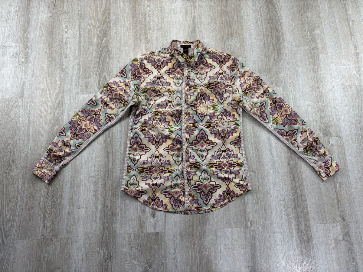 Custo Barcelona × Japanese Brand Womens shirt Custo Barcelona Size 2 Color Multicolor Size L / US 10 / IT 46 - 1 Thumbnail