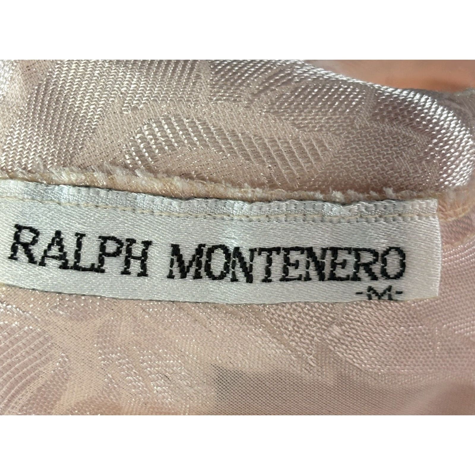 Vintage VINTAGE Ralph Montenero Teddy Lingerie Medium Pink Floral Satin High Cut 1970s Womens Size ONE SIZE - 6 Thumbnail