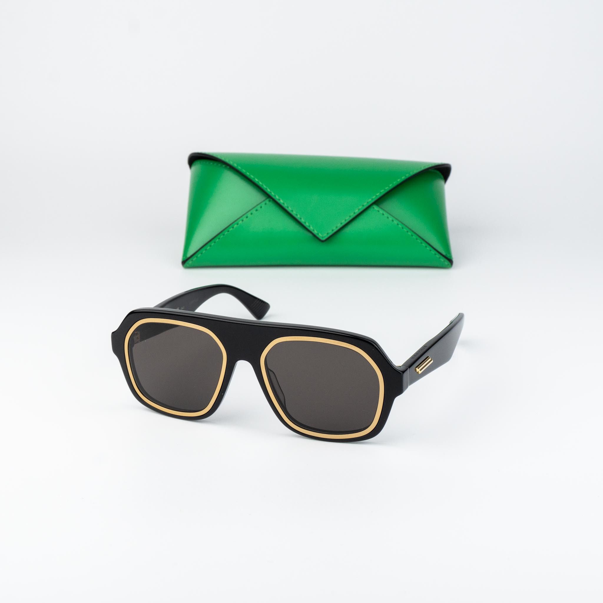 Bottega Veneta Bottega Veneta Women Sunglasses BV1217S 001 NEW AUTHENTIC Size ONE SIZE - 1 Thumbnail
