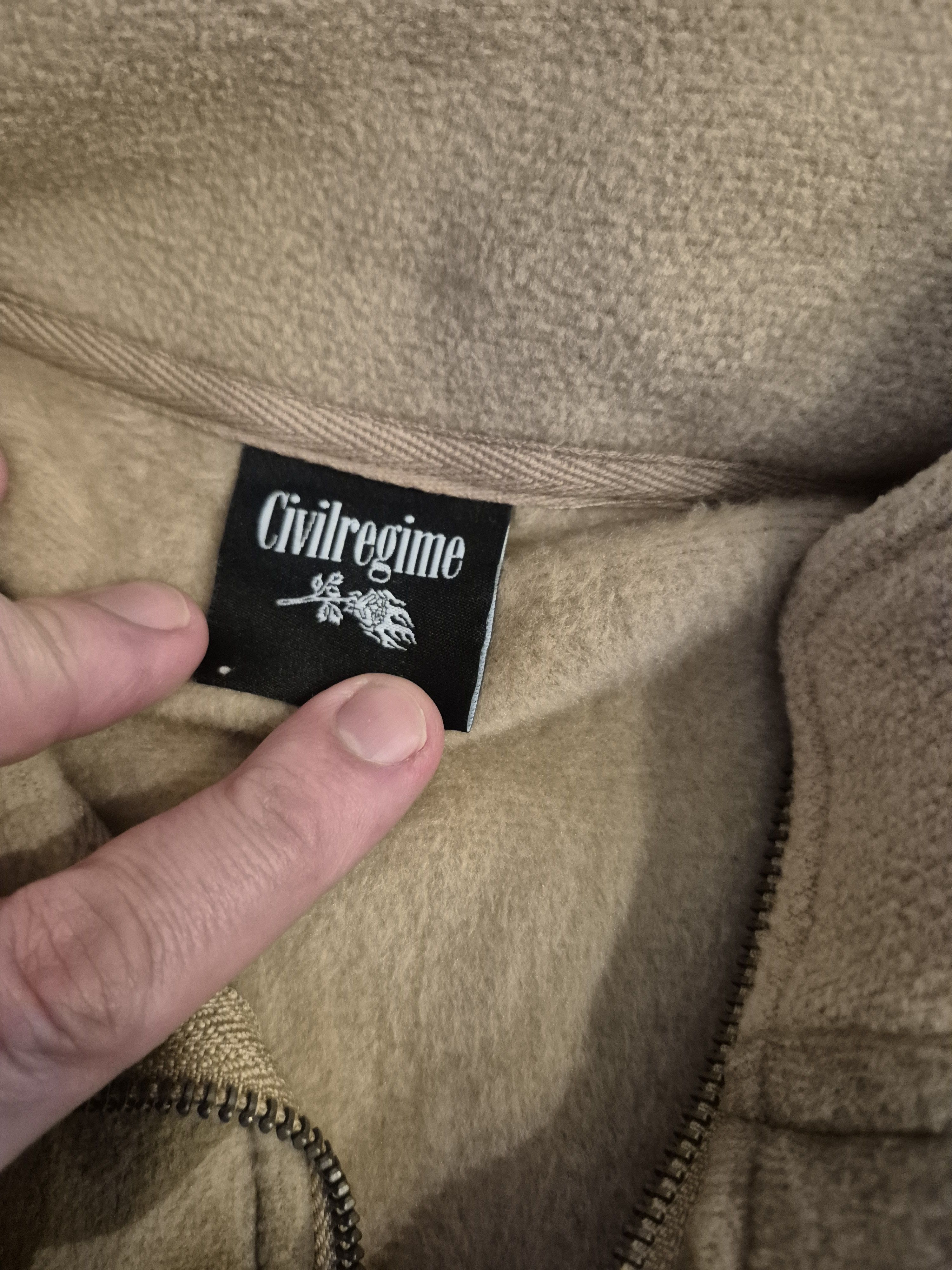 Civil Regime Civil Regime Fleece Quarter Zip Size Large Size US L / EU 52-54 / 3 - 4 Thumbnail