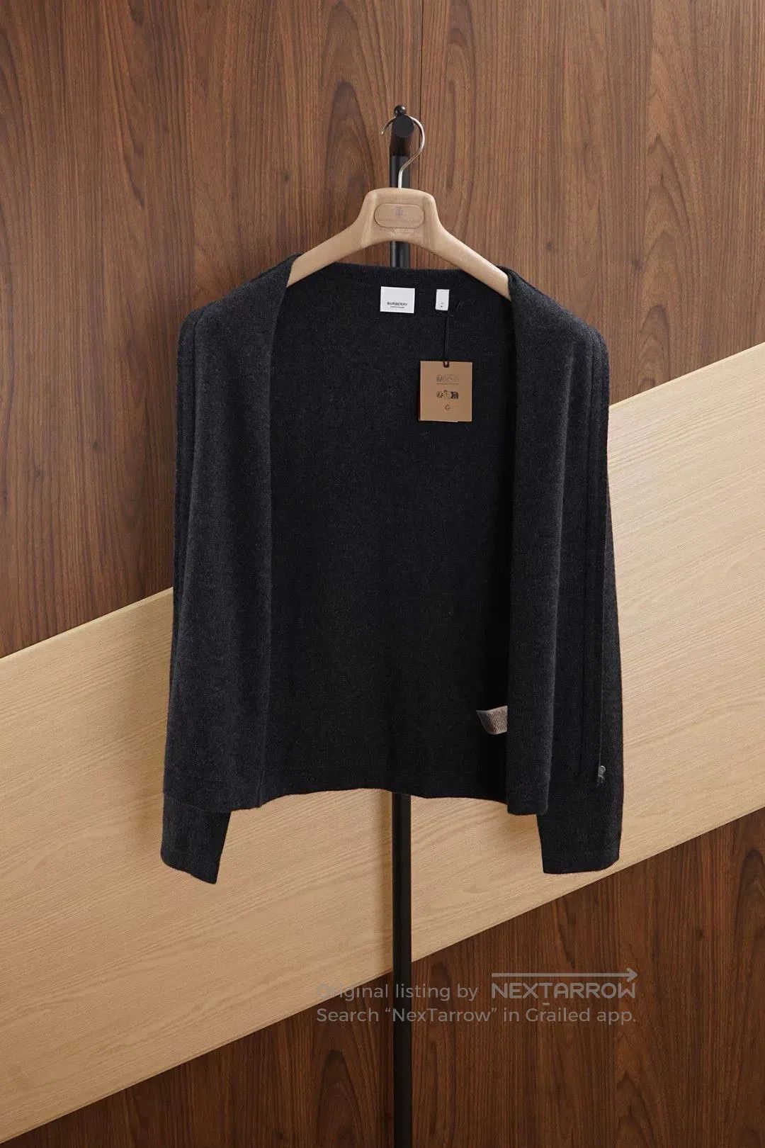Burberry Burberry Men's Cashmere Cardigan Sweater. Size US M / EU 48-50 / 2 - 3 Thumbnail