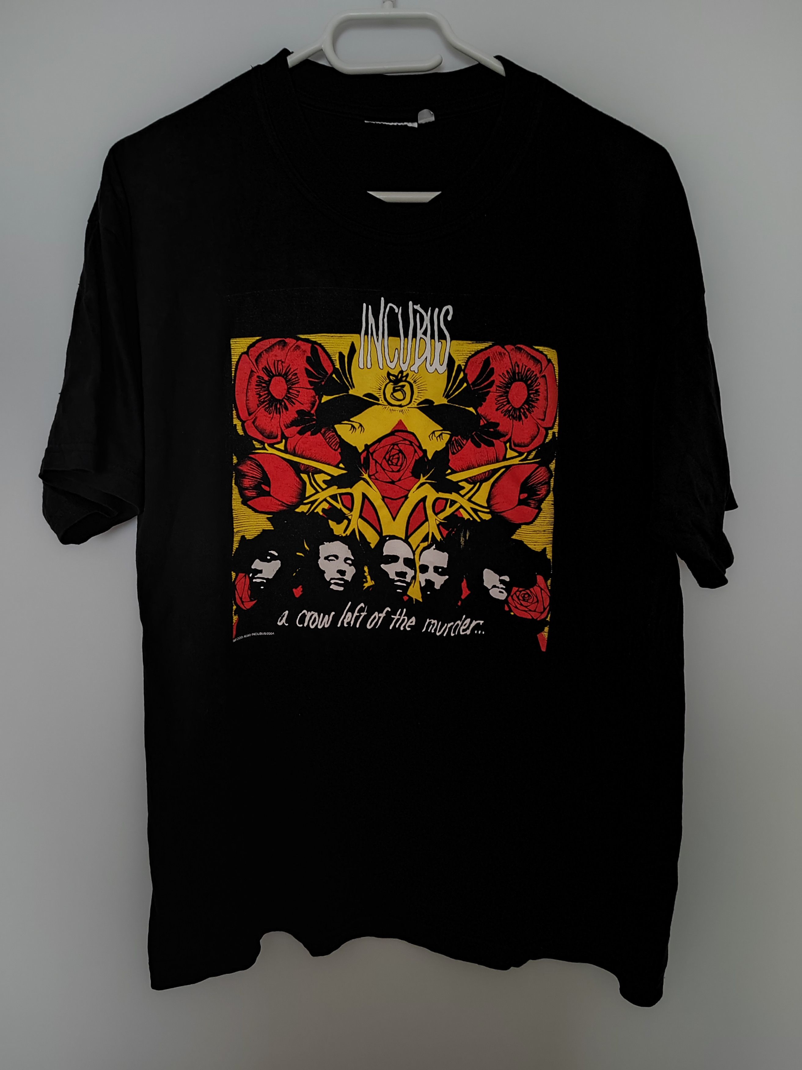 Band Tees × Japanese Brand Incubus – A Crow Left of the Murder Vintage Style Band Tee Size US M / EU 48-50 / 2 - 4 Thumbnail