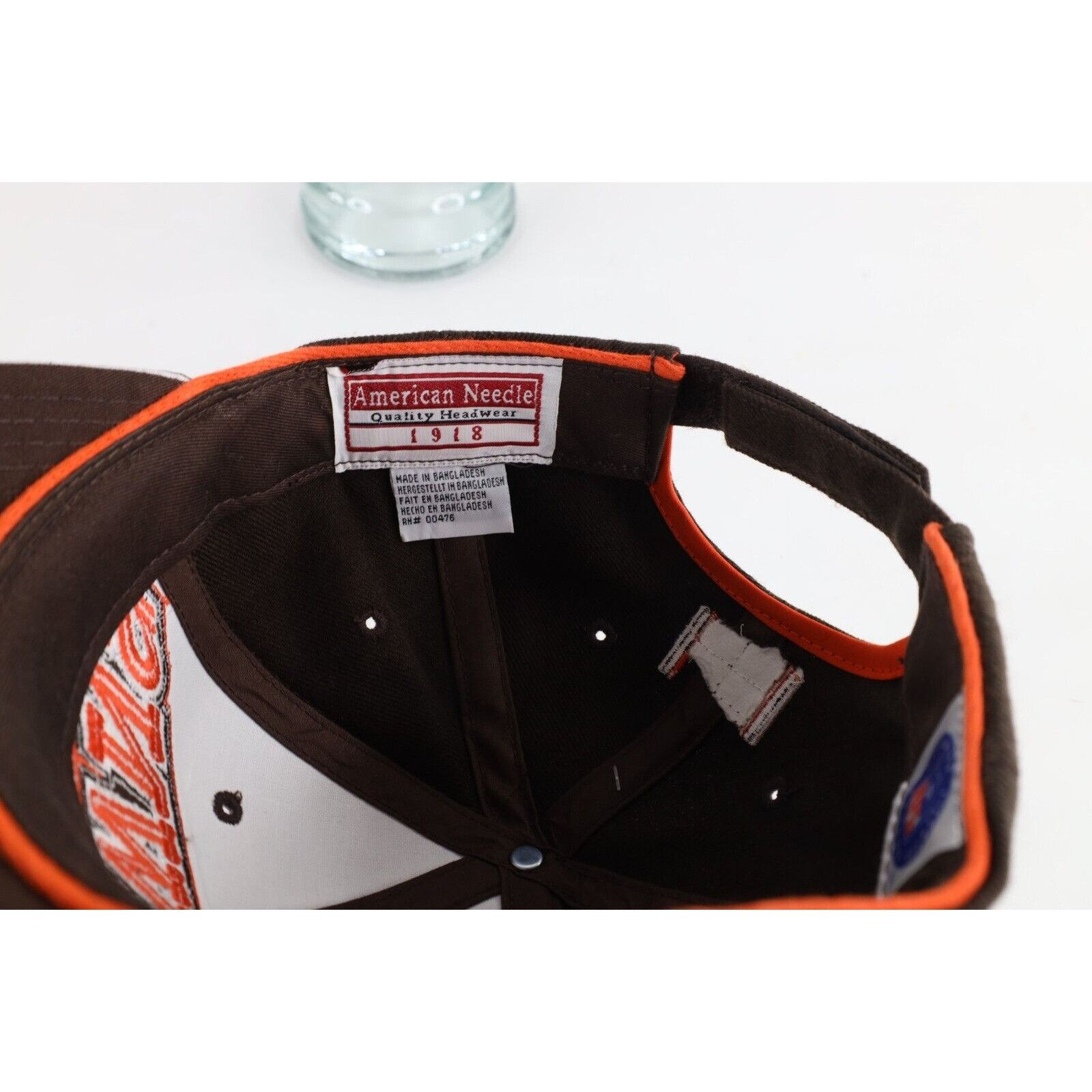 American Needle × Vintage Vintage 90s Spell Out Arch Letter Cleveland Browns Hat Size ONE SIZE - 8 Thumbnail