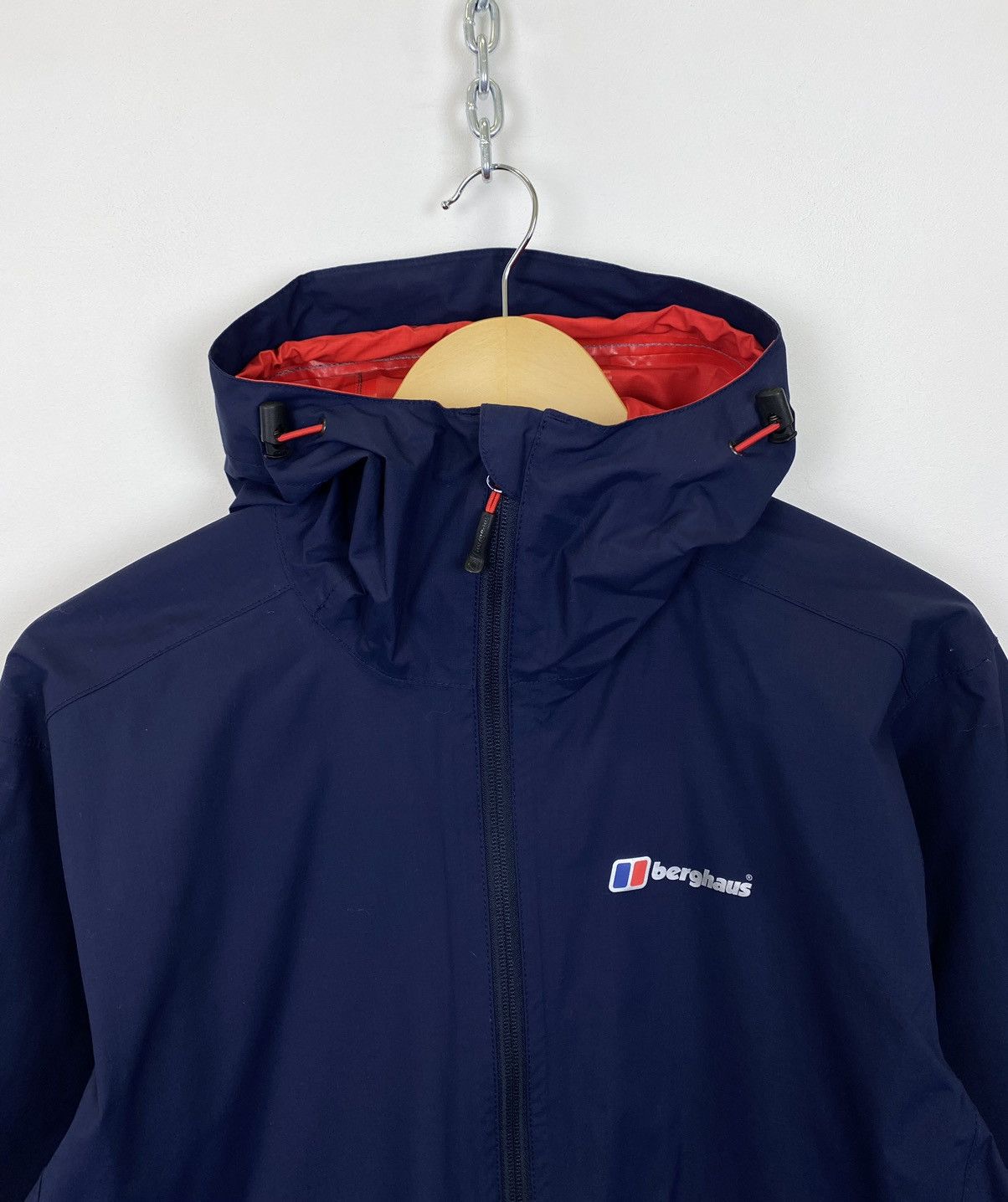 Berghaus Berghaus Hydroshell Full Zip Jacket Hooded Men’s Size S Blue Size US S / EU 44-46 / 1 - 2 Thumbnail